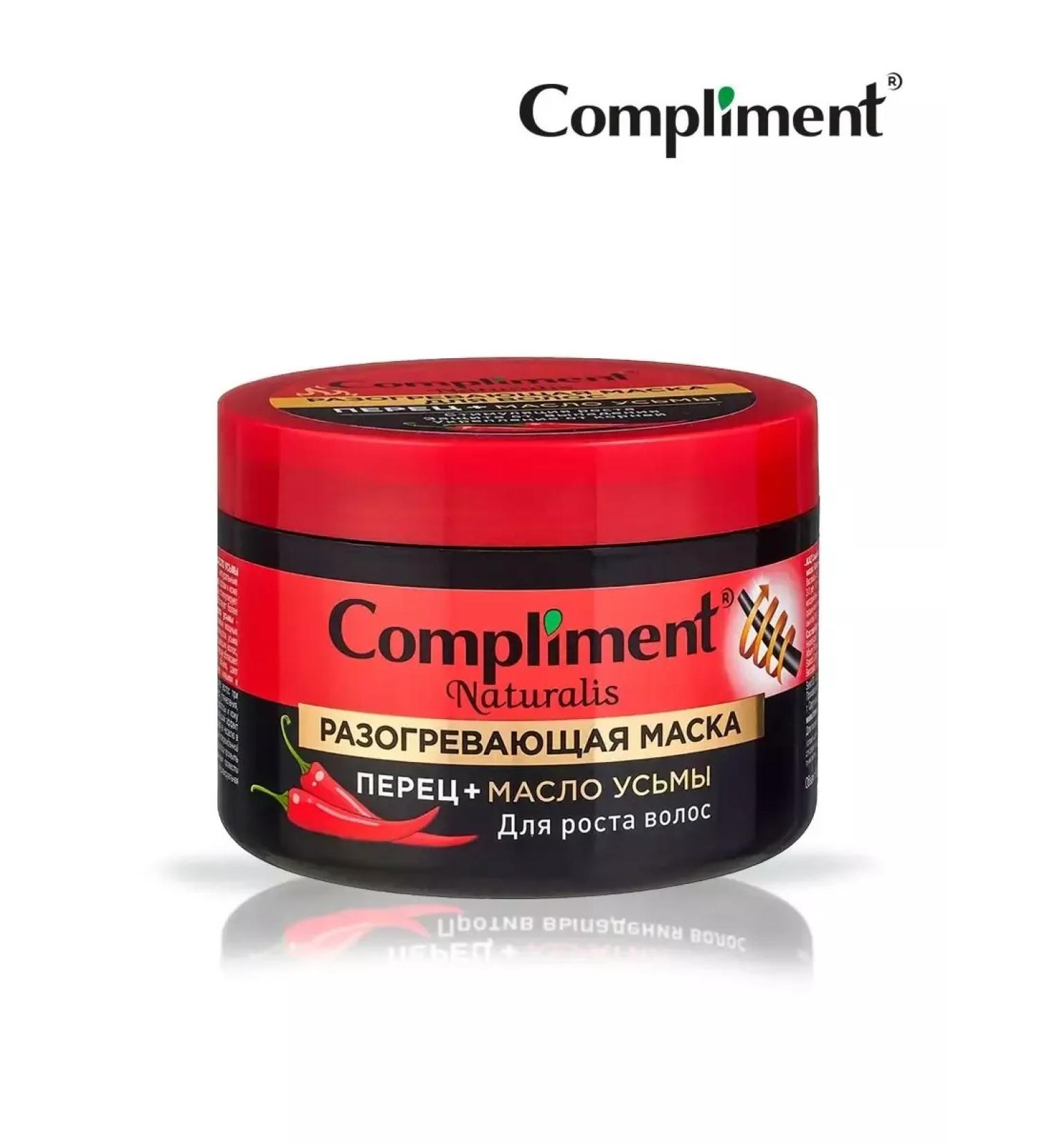 Compliment Naturalis Warming hair mask pepper and uzma oil - Buy Online on GoSupps.com