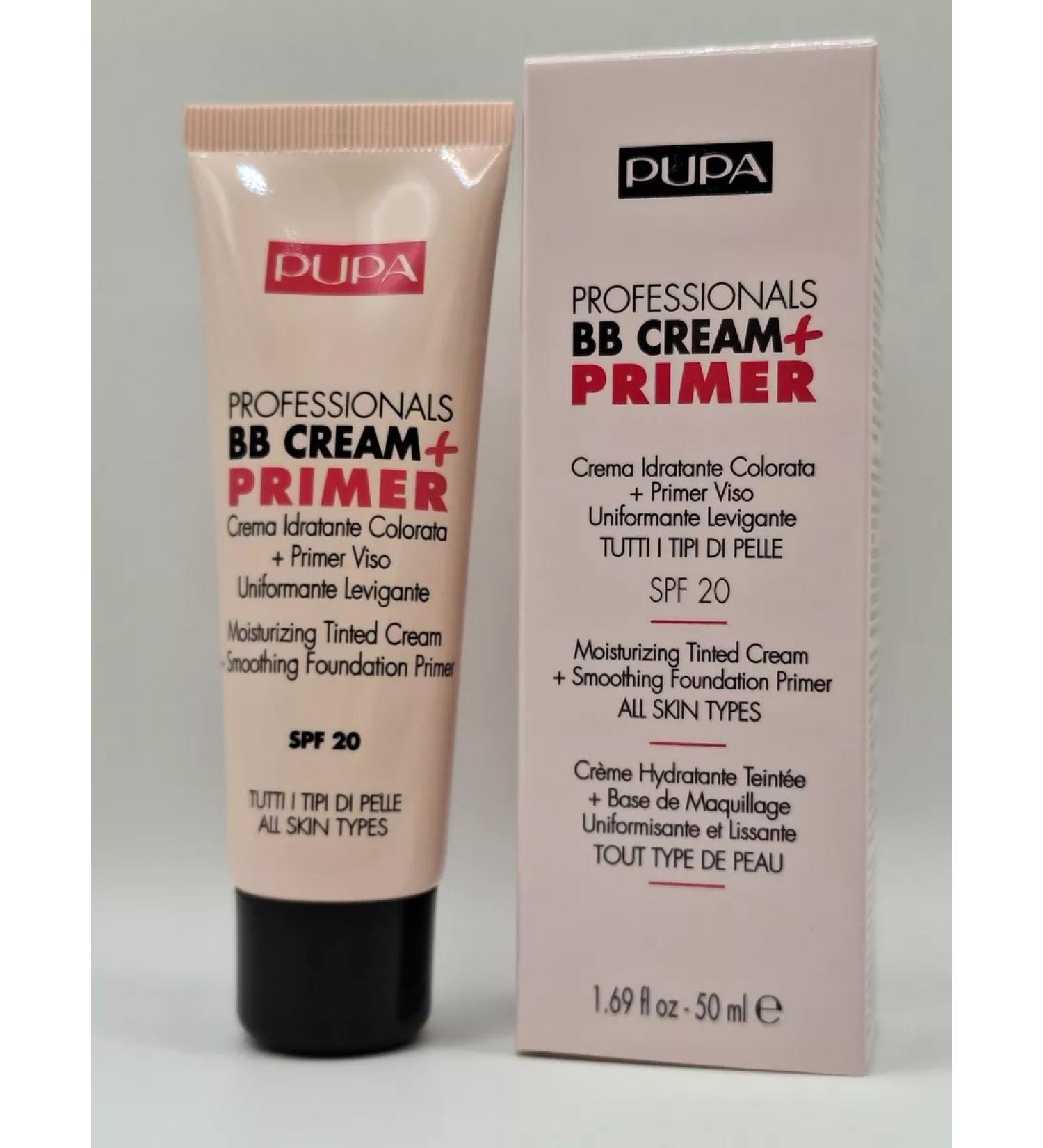 PUPA BB-cream+base for all skin types 50 ml 001