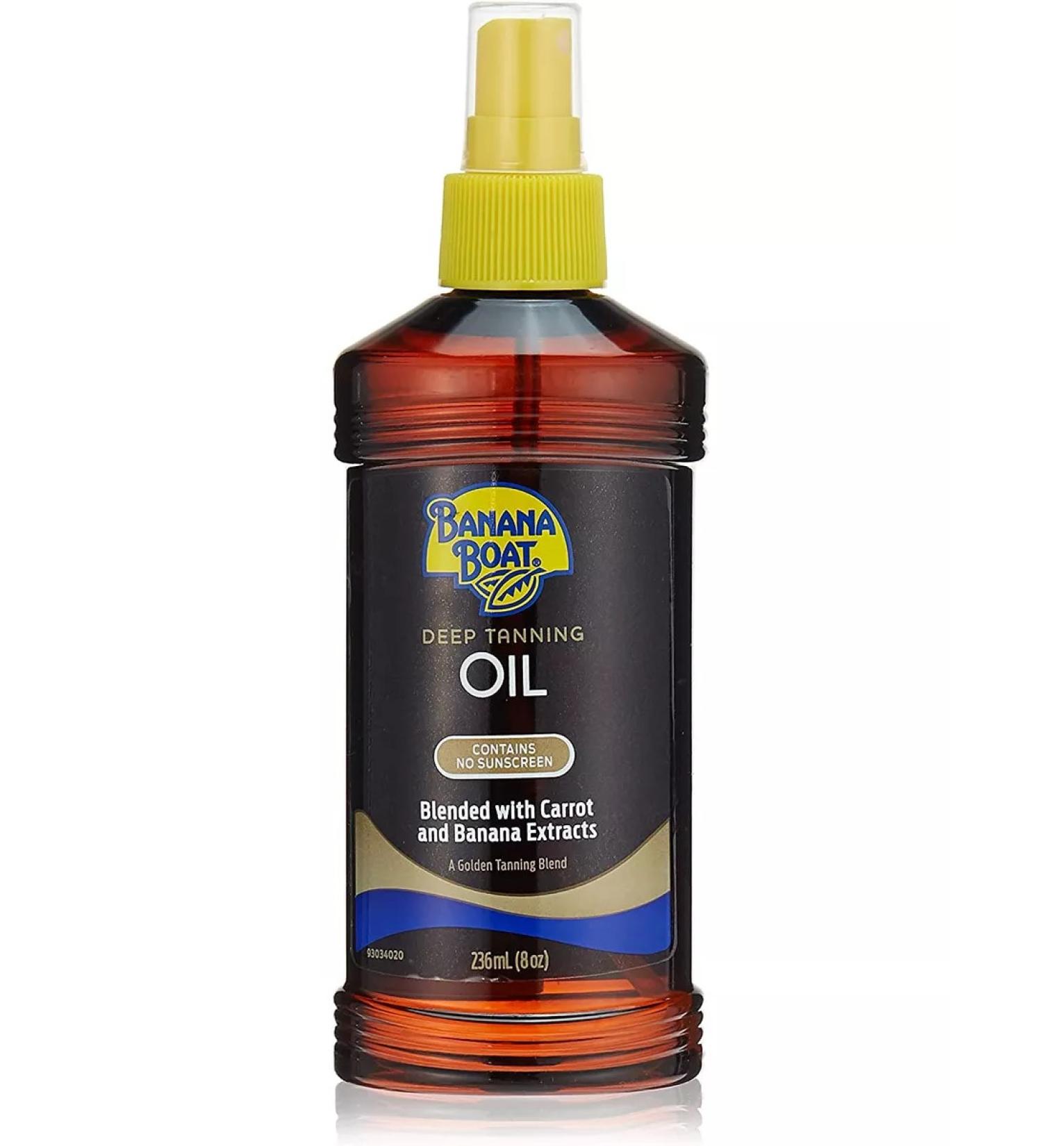 Banana Boat Zagar oil with coconut oil 236 ml - Buy Online on GoSupps.com