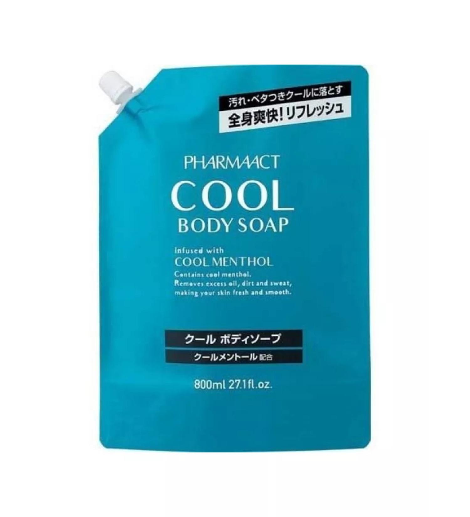 Pharmact Cooling shower gel with menthol and aloe 800ml
