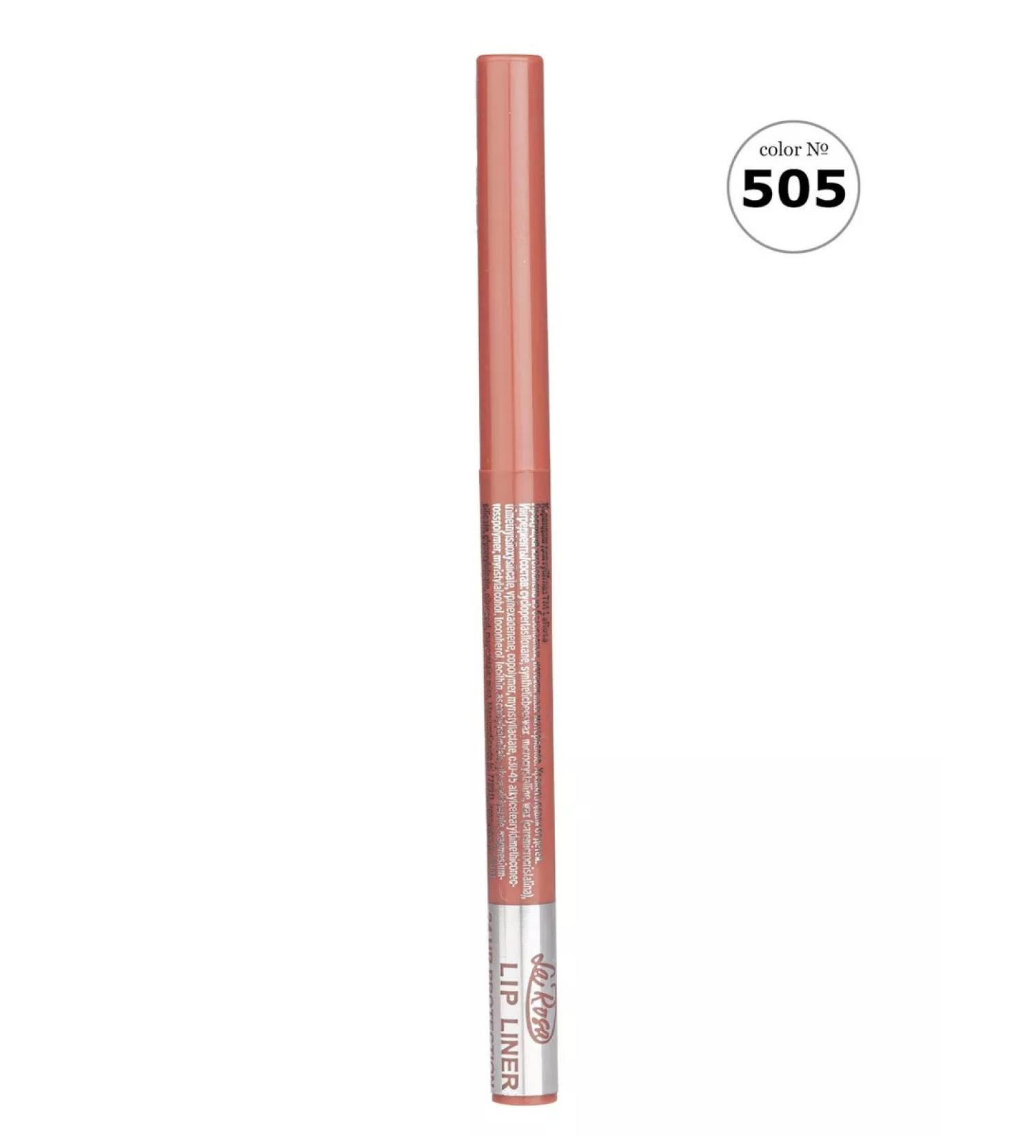 La Rosa Automatic lip pencil tone 505 (Dark Natural)