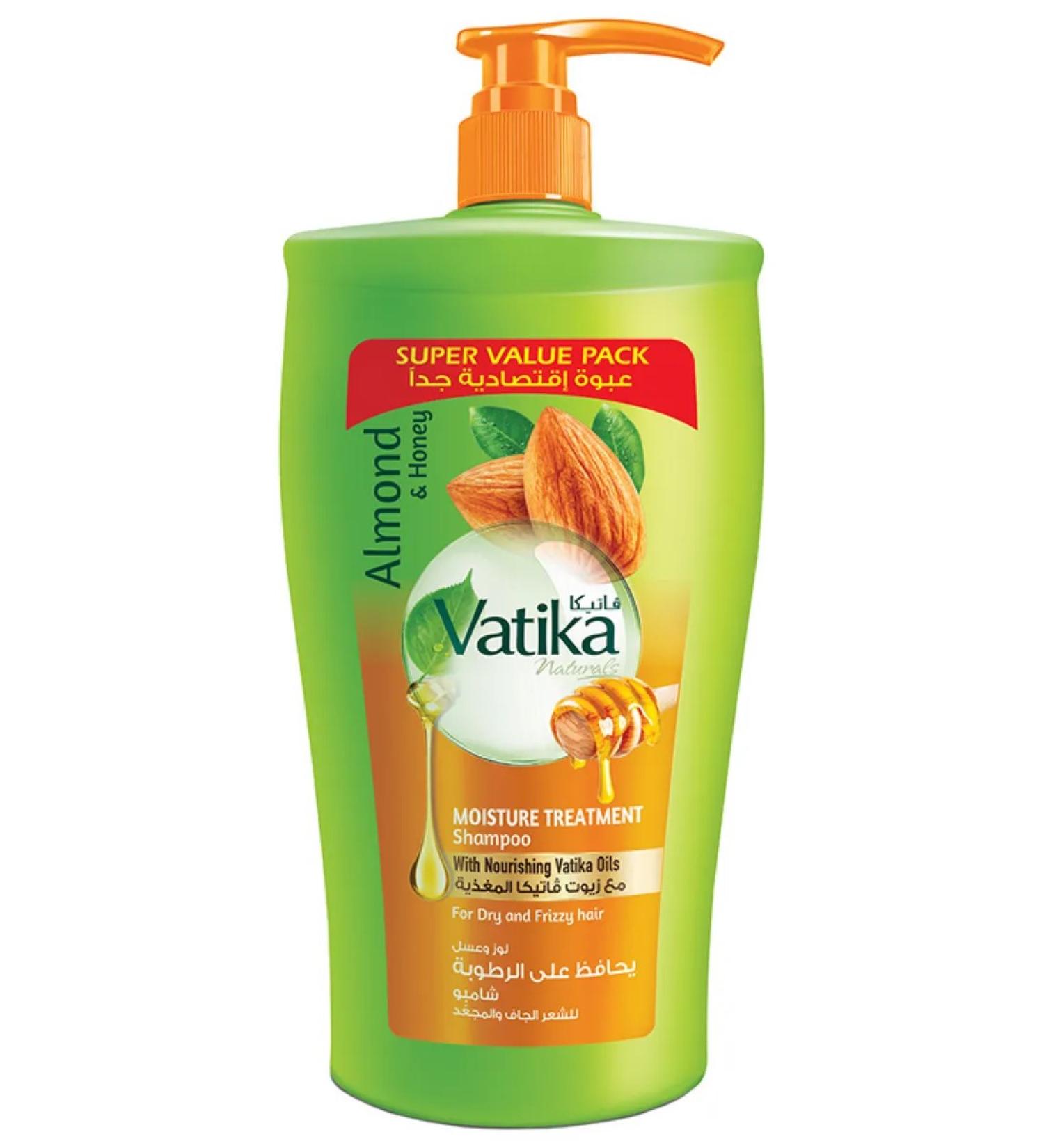 Dabur Hair shampoo moisturizing almonds and honey 600 ml - Buy Online on GoSupps.com