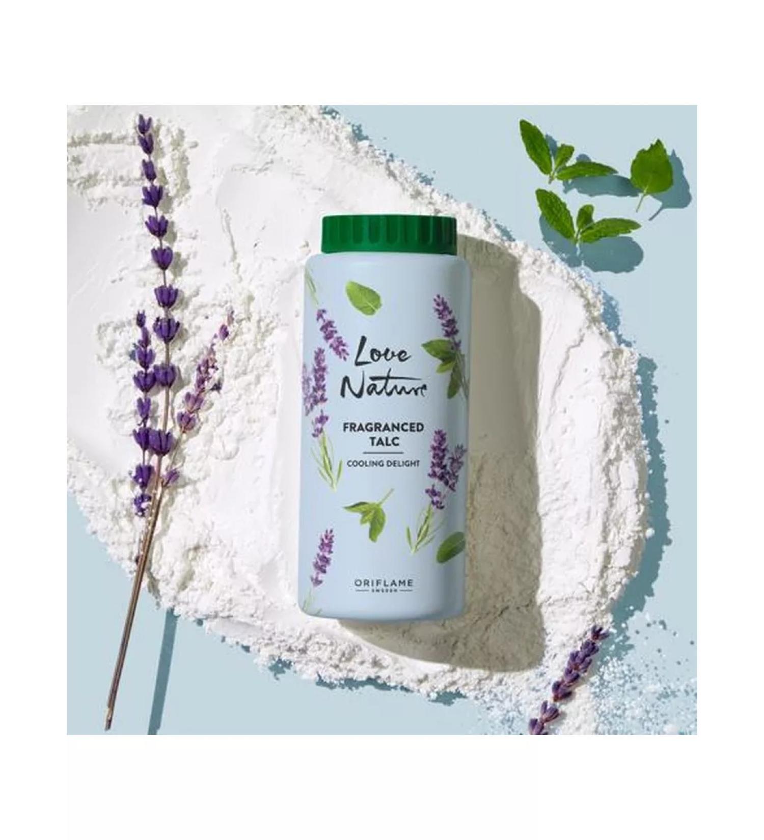 Oriflame Talc body powder Love Nature - Buy Online on GoSupps.com