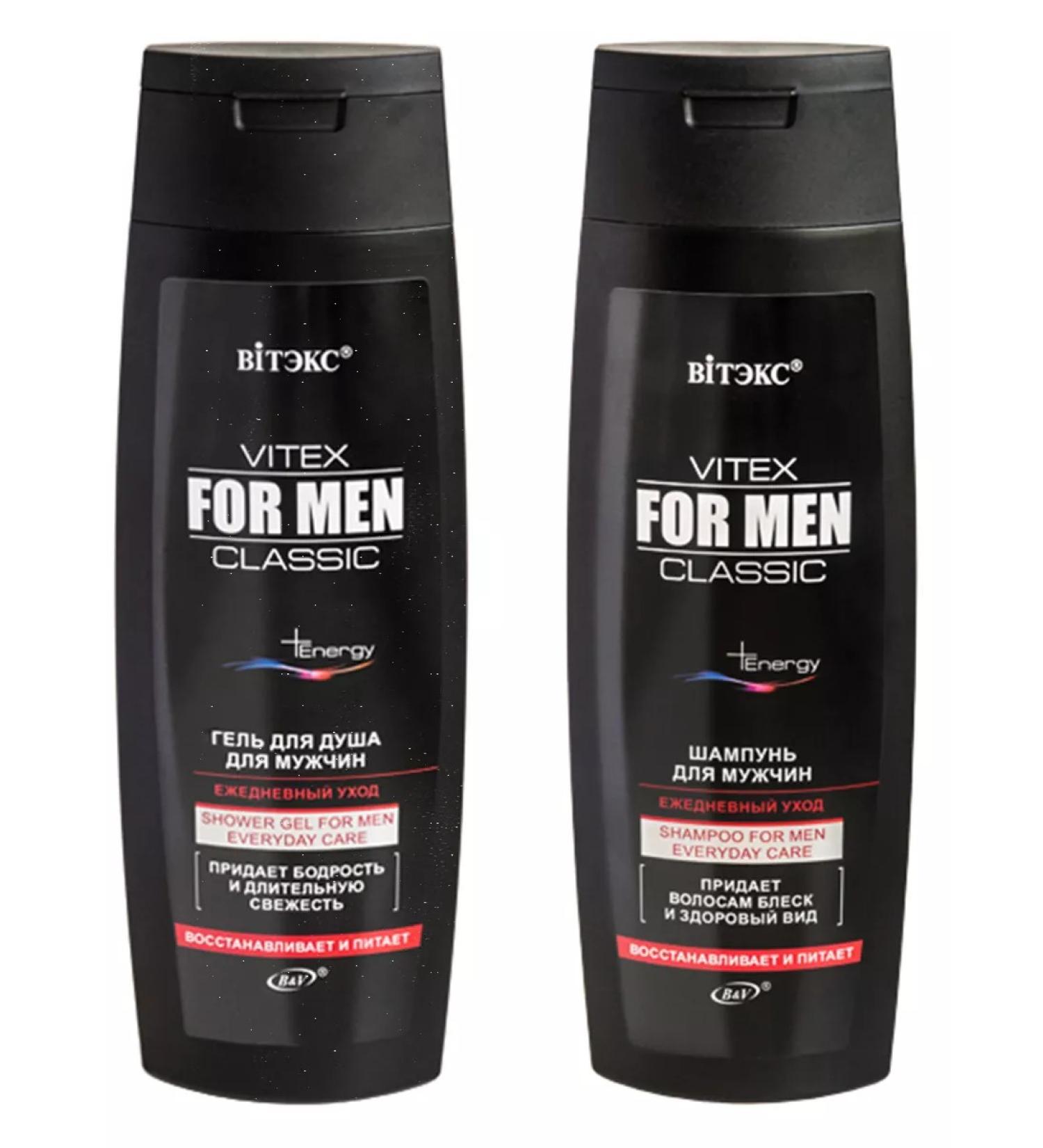 Vitex for Men Classic Shampoo 400 ml+gel d shower 400 ml