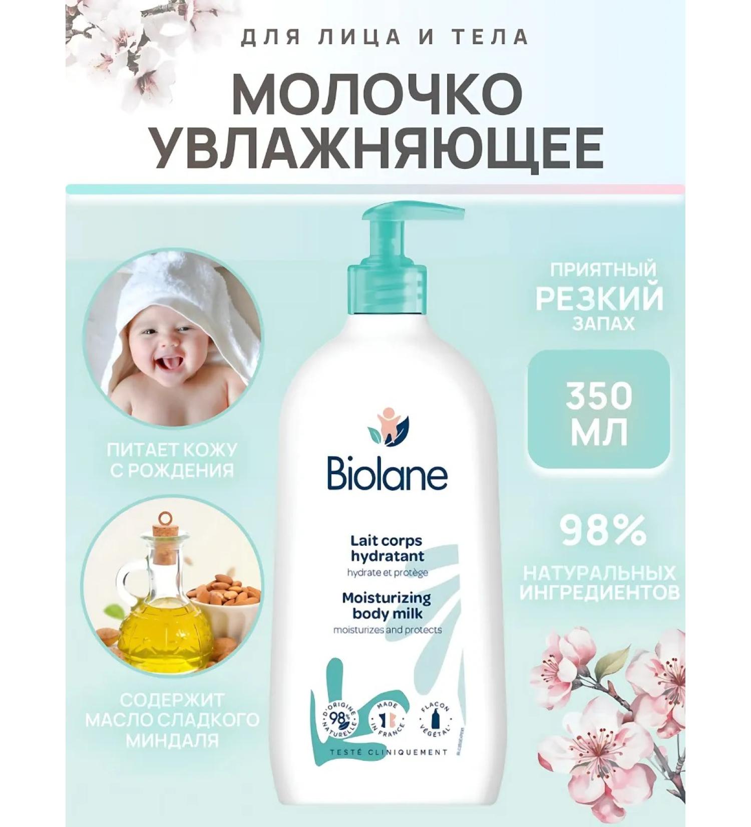 Biolane Children's milk and body moisturizer for dry skin - Buy Online on GoSupps.com