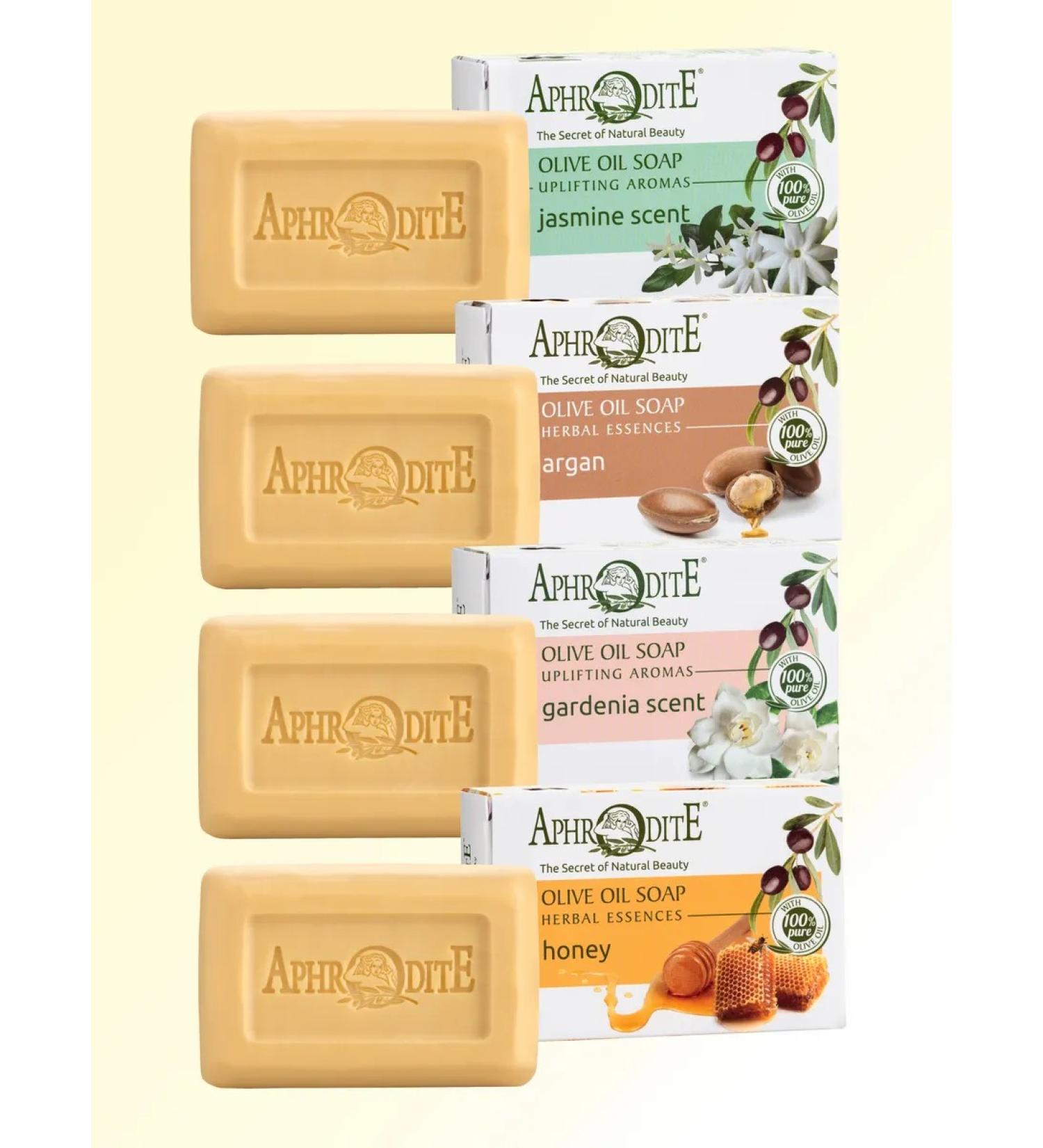 Aphrodite Natural soap (argan ducklings jasmine honey) - Buy Online on GoSupps.com
