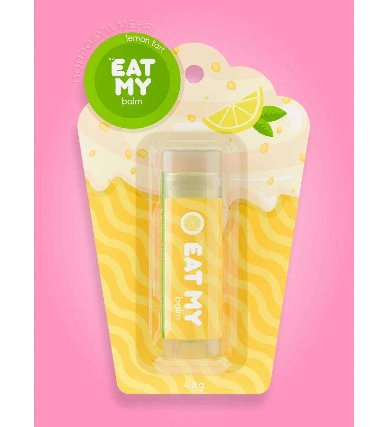 EAT MY Lip balm - hygienic lipstick "Lemon tart" - Buy Online on GoSupps.com