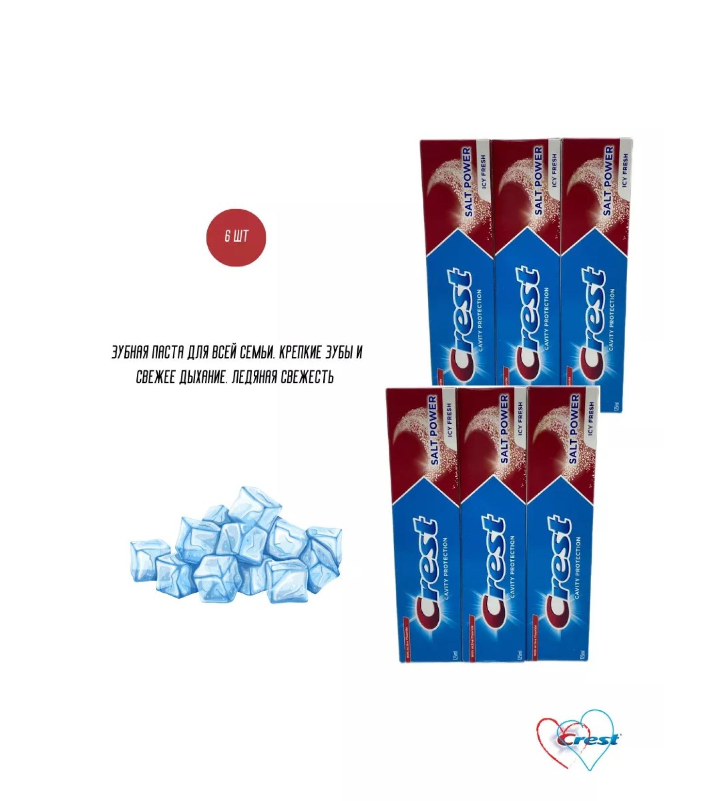 CREST Cavity Protection Salt Power 125 ml 65 pcs - Buy Online on GoSupps.com