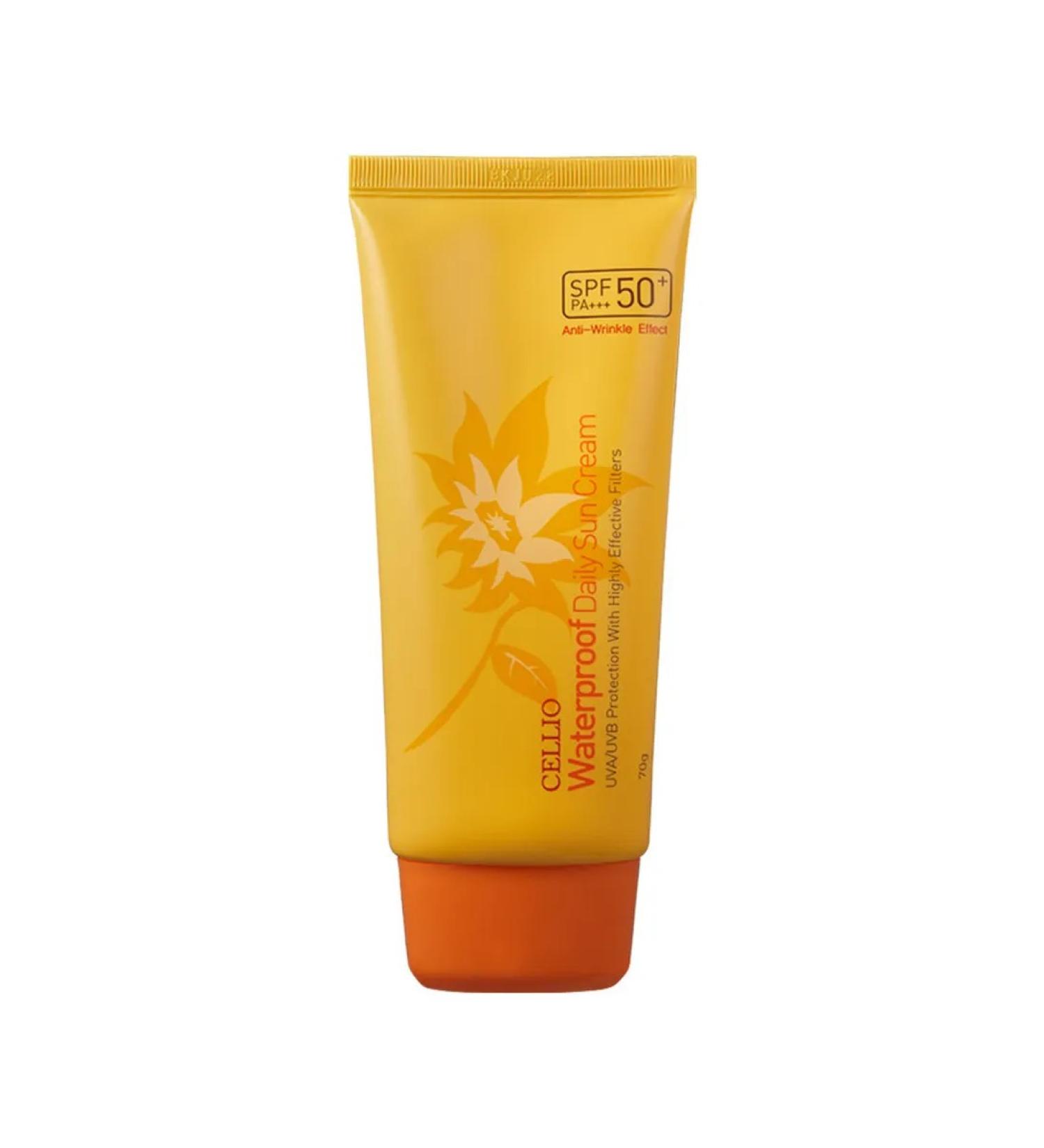 Dr CELLIO Waterproof Daily Sun Cream SPF50 sunscreen