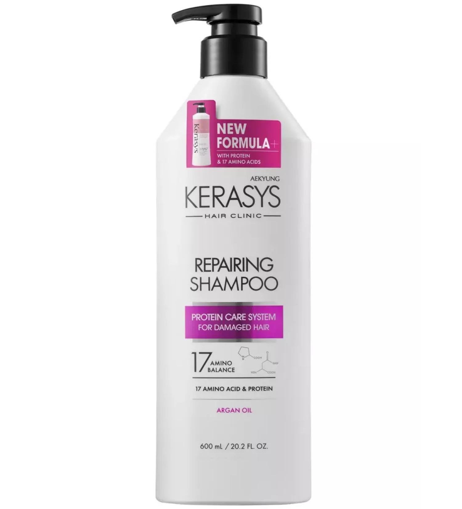 KeraSys Kershampoon for damaged hair restorative 600 ml - Buy Online on GoSupps.com