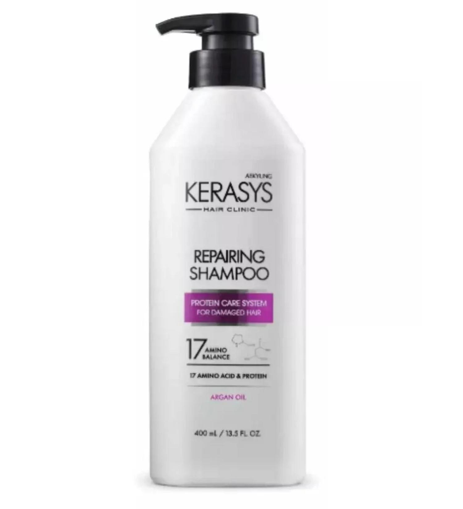 KeraSys Shampoo for damaged hair restoring 400 ml - Buy Online on GoSupps.com