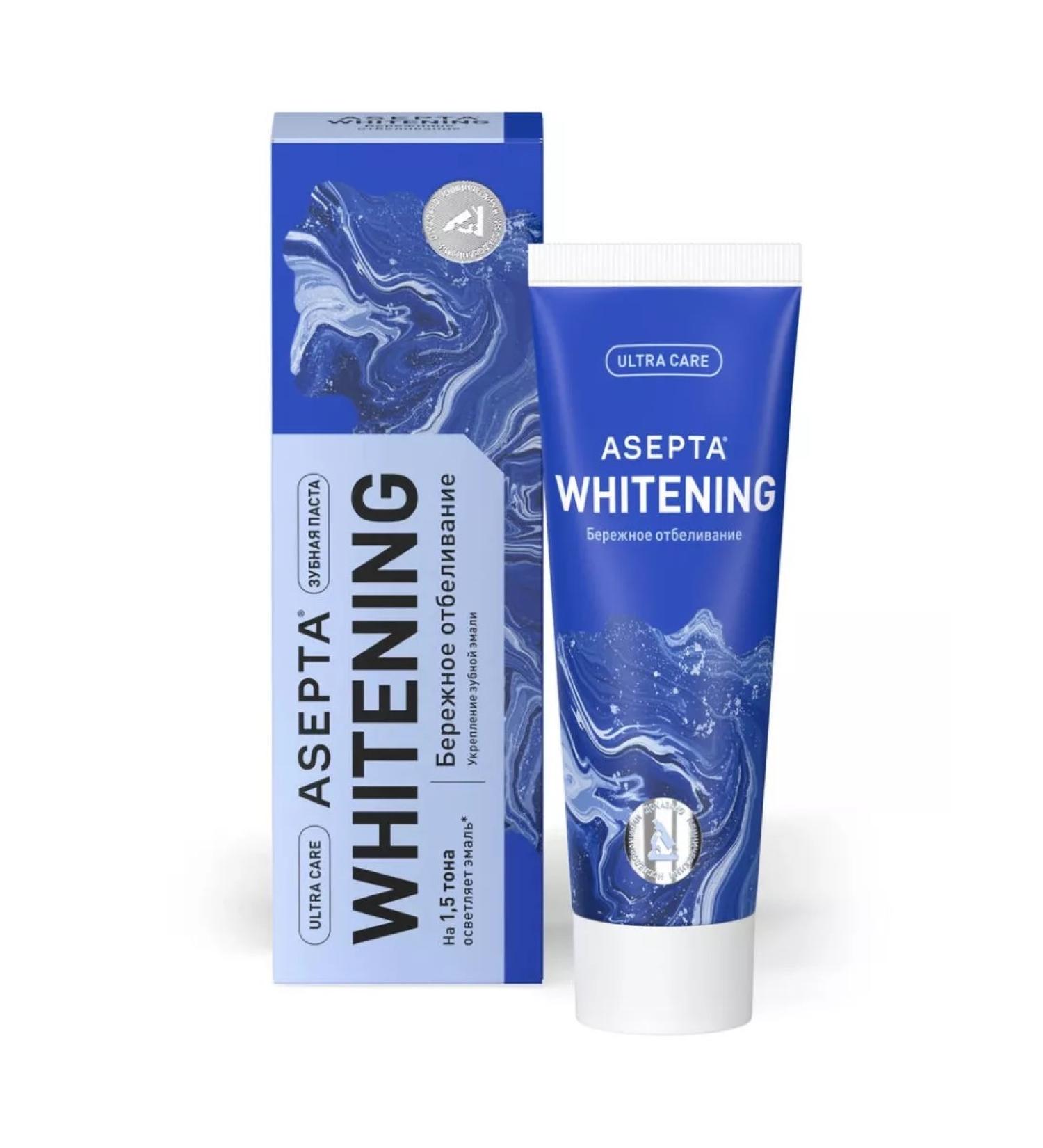 ASEPTA Toothpaste Plus Carefully bleaching 75ml - Buy Online on GoSupps.com
