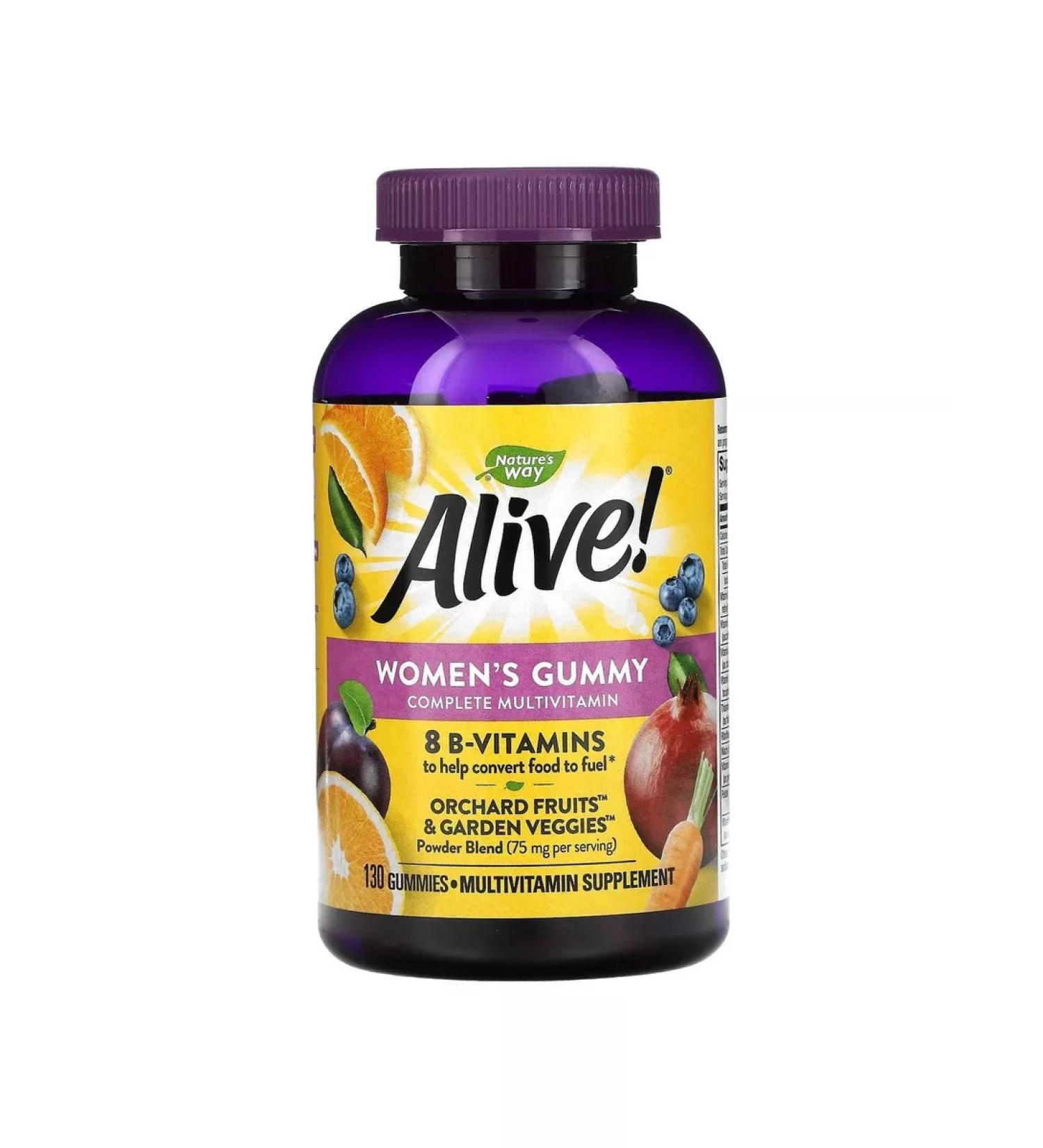 Nature's Way Multivitamins for women Alive! 130 sweets - Buy Online on GoSupps.com
