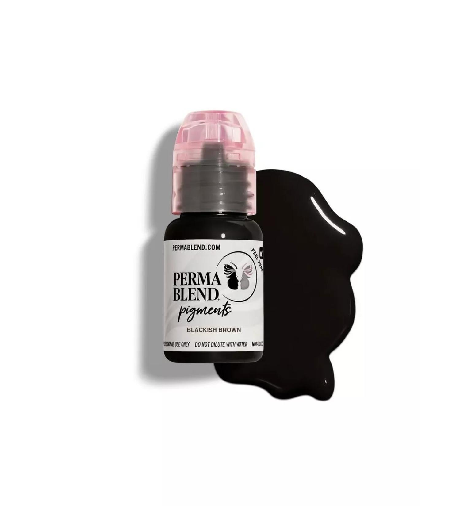 Perma Blend Blackish Brown (15 ml) Pigment for eyebrow tattoo - Buy Online on GoSupps.com