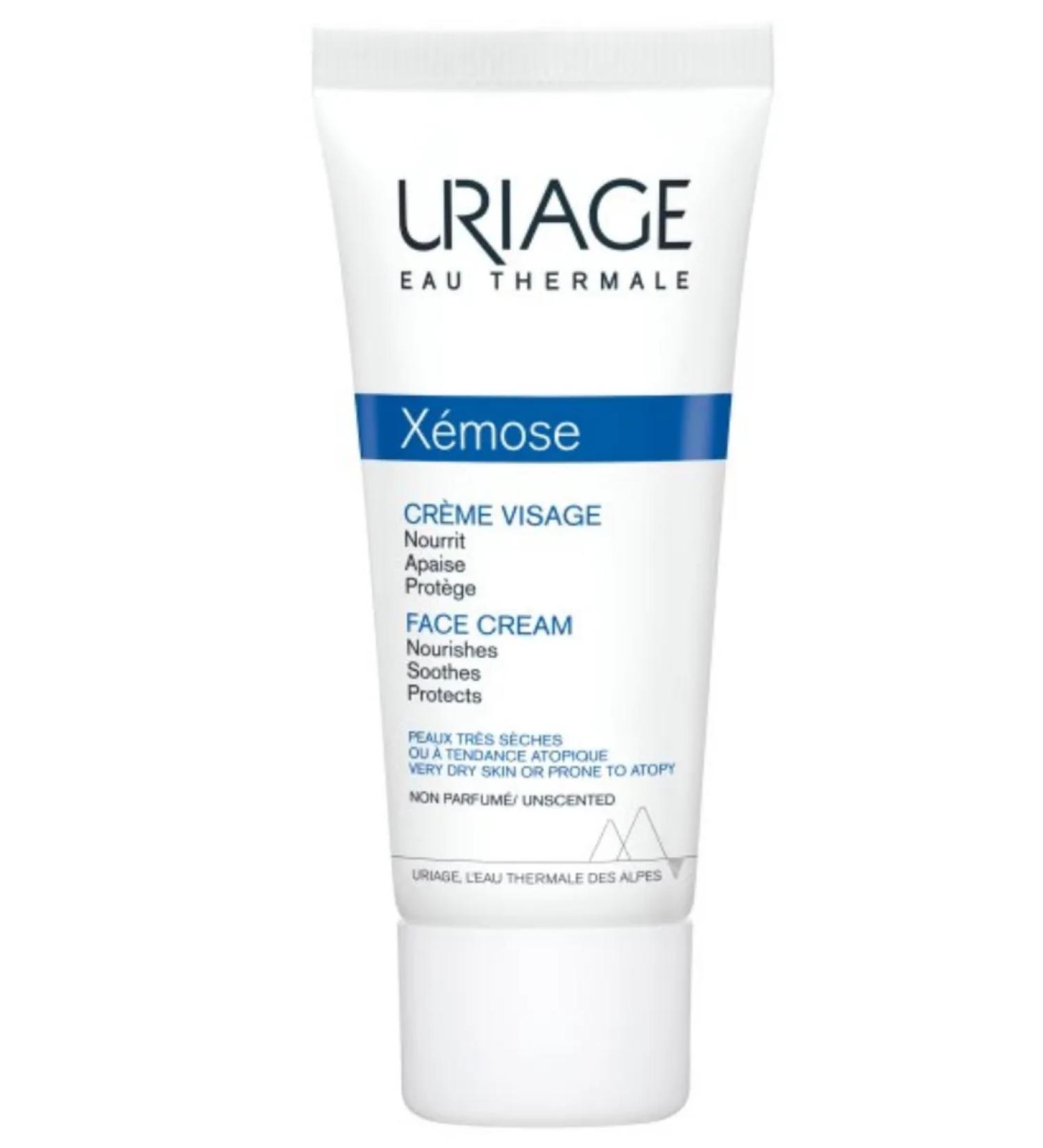URIAGE Uryazh Moisturizing Face Cream with Xemose Lipids 40 ml - Buy Online on GoSupps.com