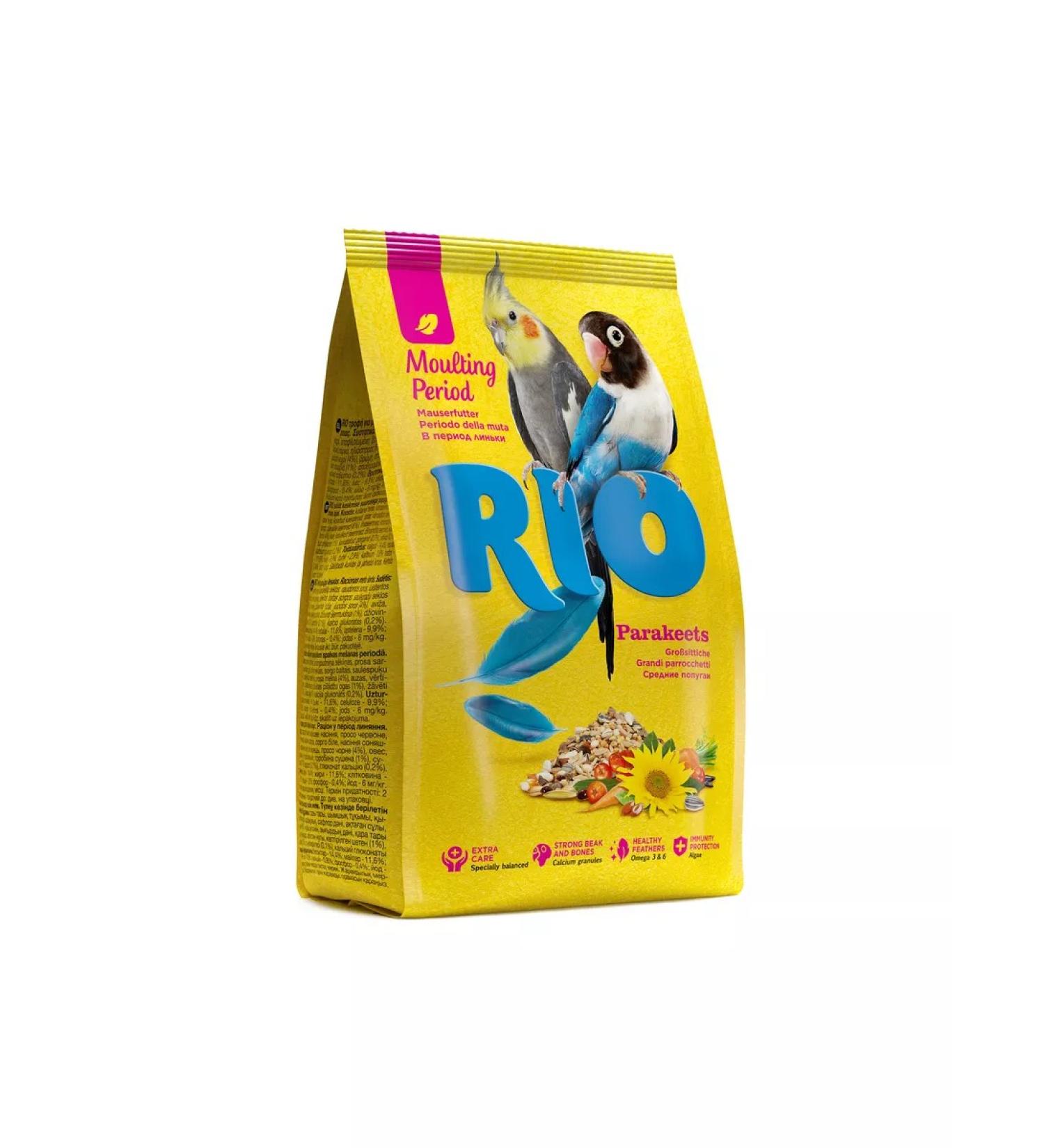 RIO Feed for medium parrots during molting 500g - Buy Online on GoSupps.com