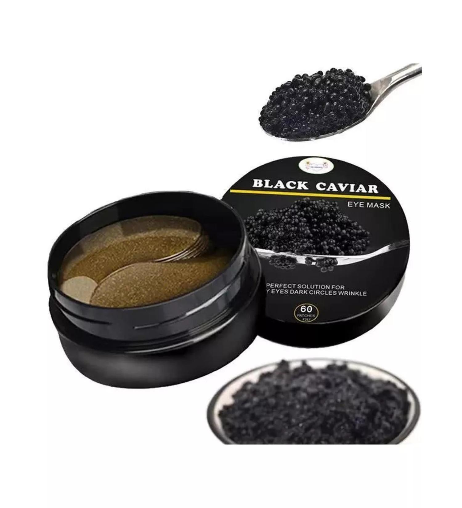 Indra Hydrogel patches with black caviar for active rejuvenation