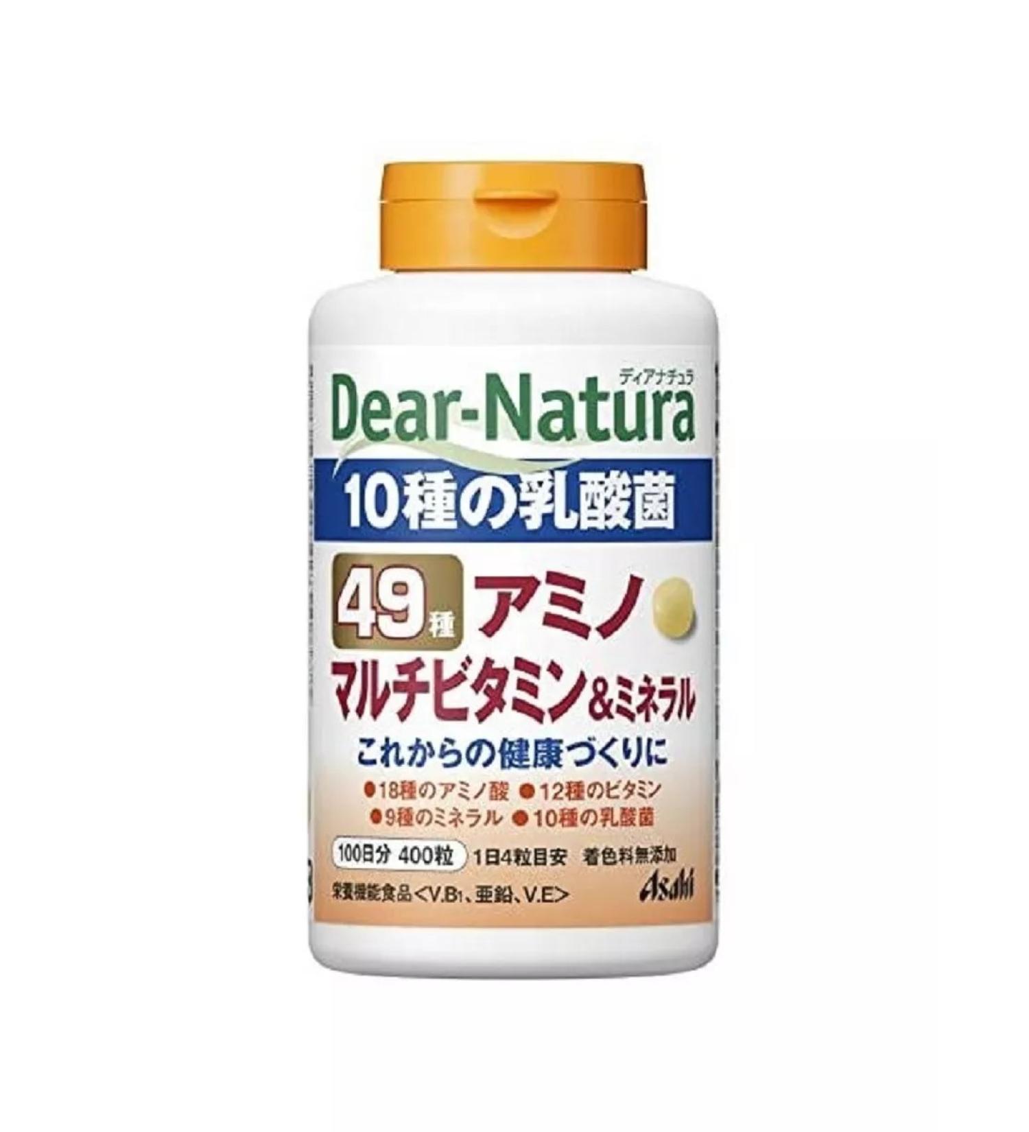 Asahi Vitamins minerals amino acids