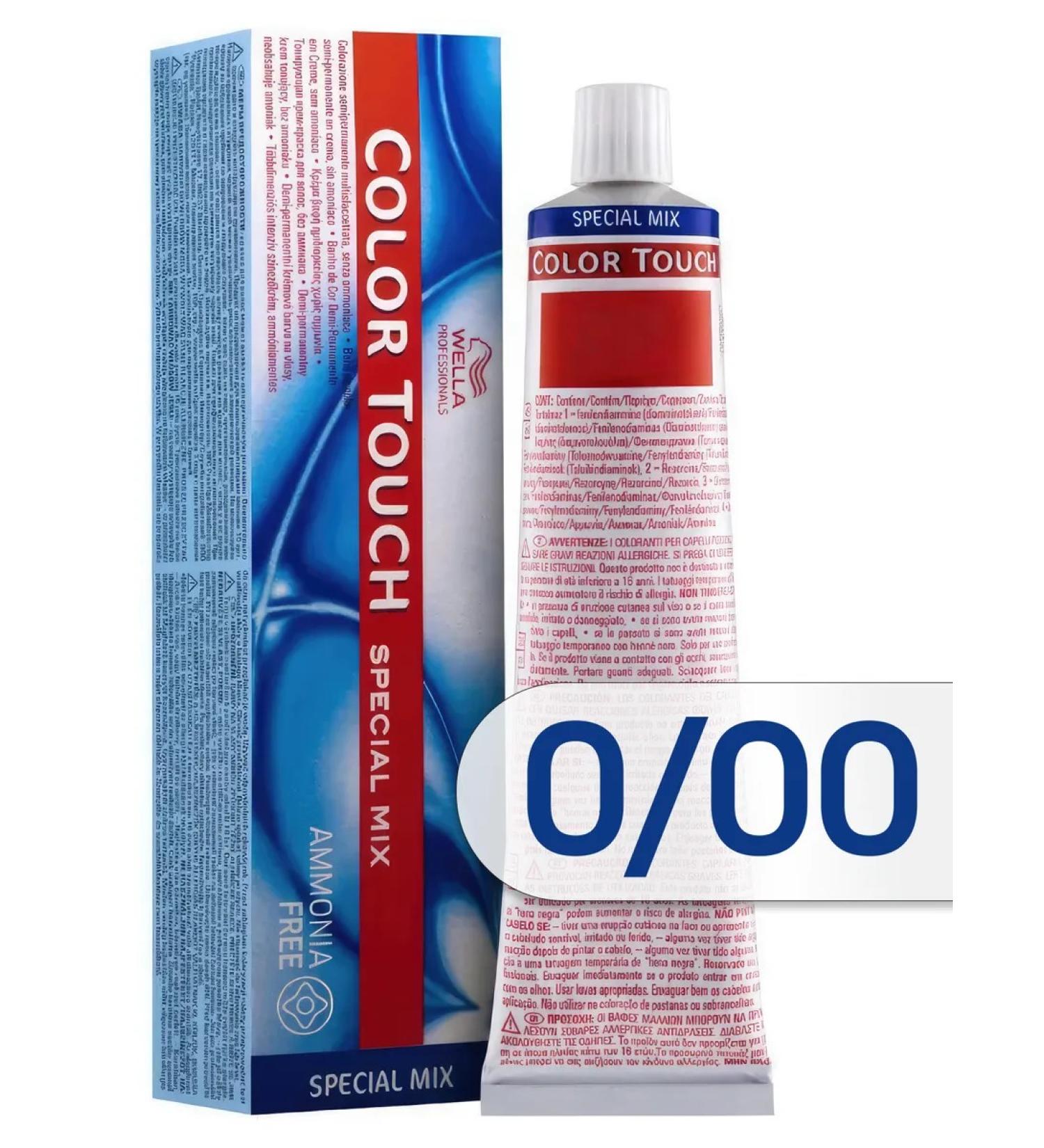 WELLA PROFESSIONALS Tinting hair dye Color Touch Special Mix 0 00 - Buy Online on GoSupps.com