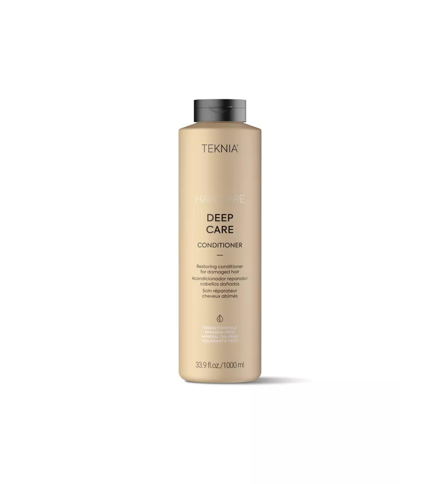 Lakme Restoring hair conditioner Deep Care Teknia 1 liter - Buy Online on GoSupps.com