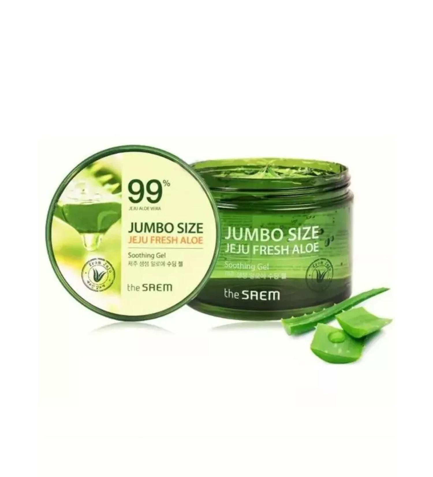 THE SAEM Jeju Fresh Aloe Soothing Gel 99% gel with Aloe 500ml