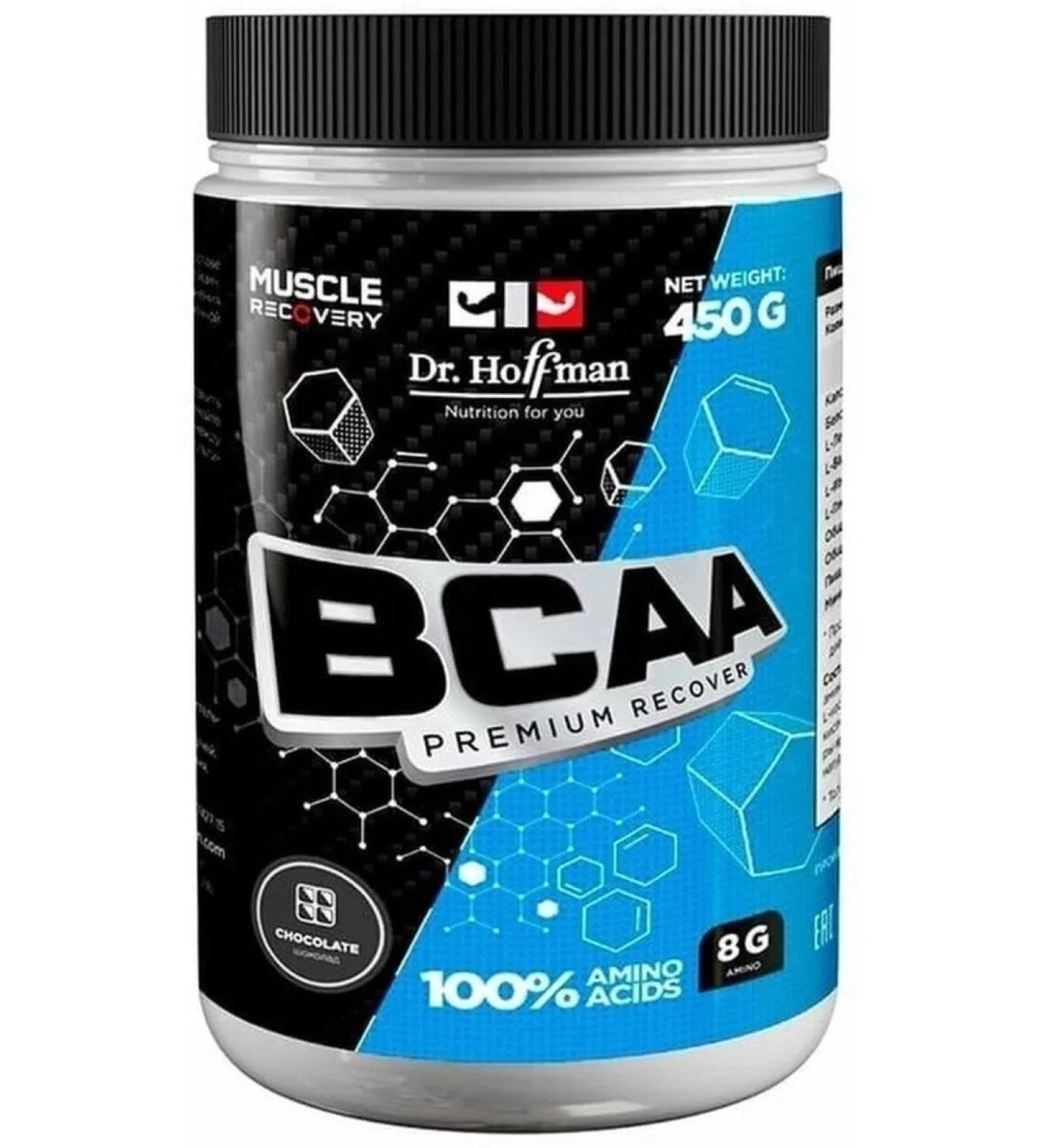 Dr Hoffman Dr.h amino acids BCAA 8000 m powder BSAA 450g pina-kolad