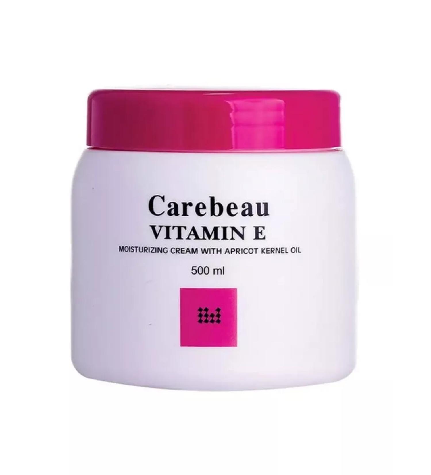 Carebeau Body cream vitamin E pink 500 ml