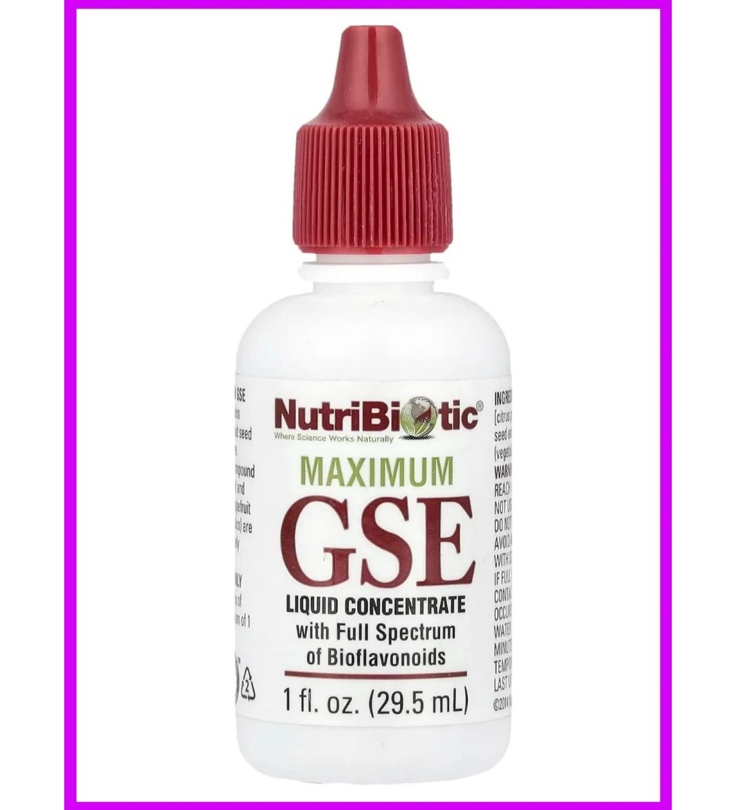 NutriBiotic Grapefruit seed extract 29.5 ml