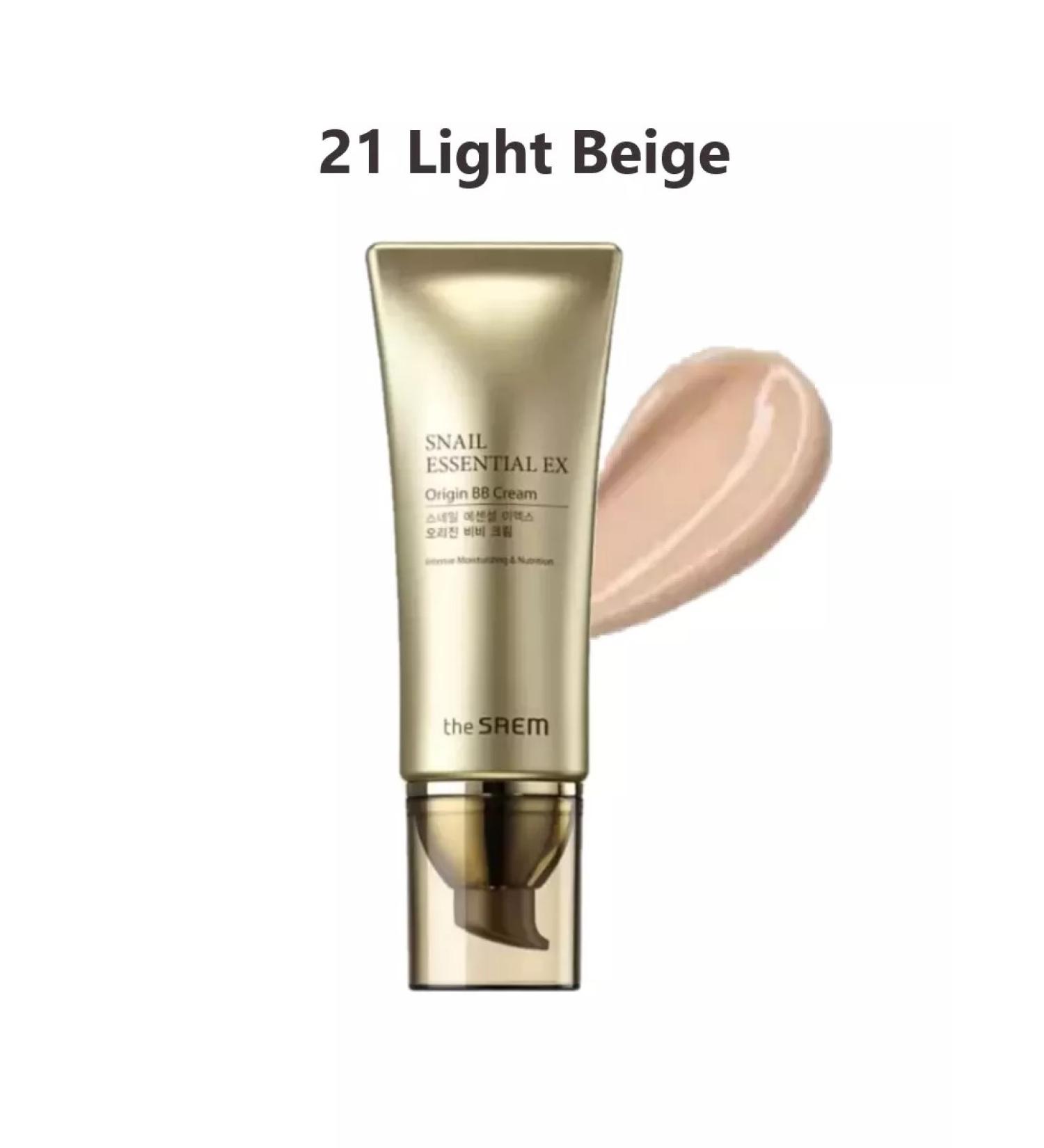 THE SAEM Snail Essential BB 21 Light Beige Snar-cream 40ml