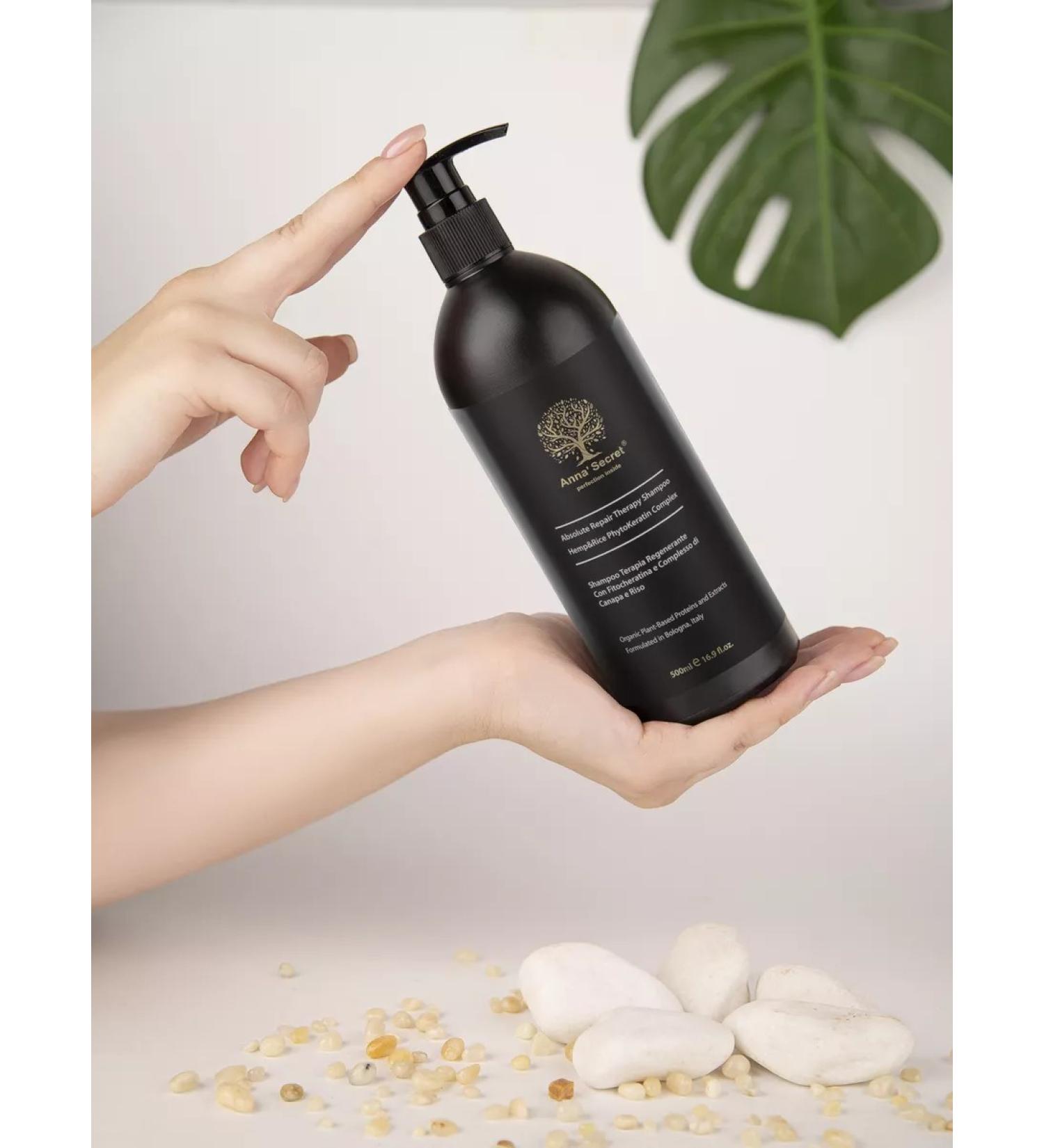 ANNA'S SECRET Shampoo restoring keratin for damaged hair - Buy Online on GoSupps.com
