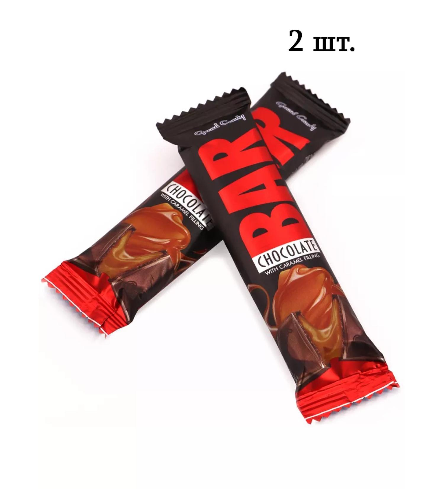 Grand Candy "Batonchik" with iris filling 50 g 2pcs