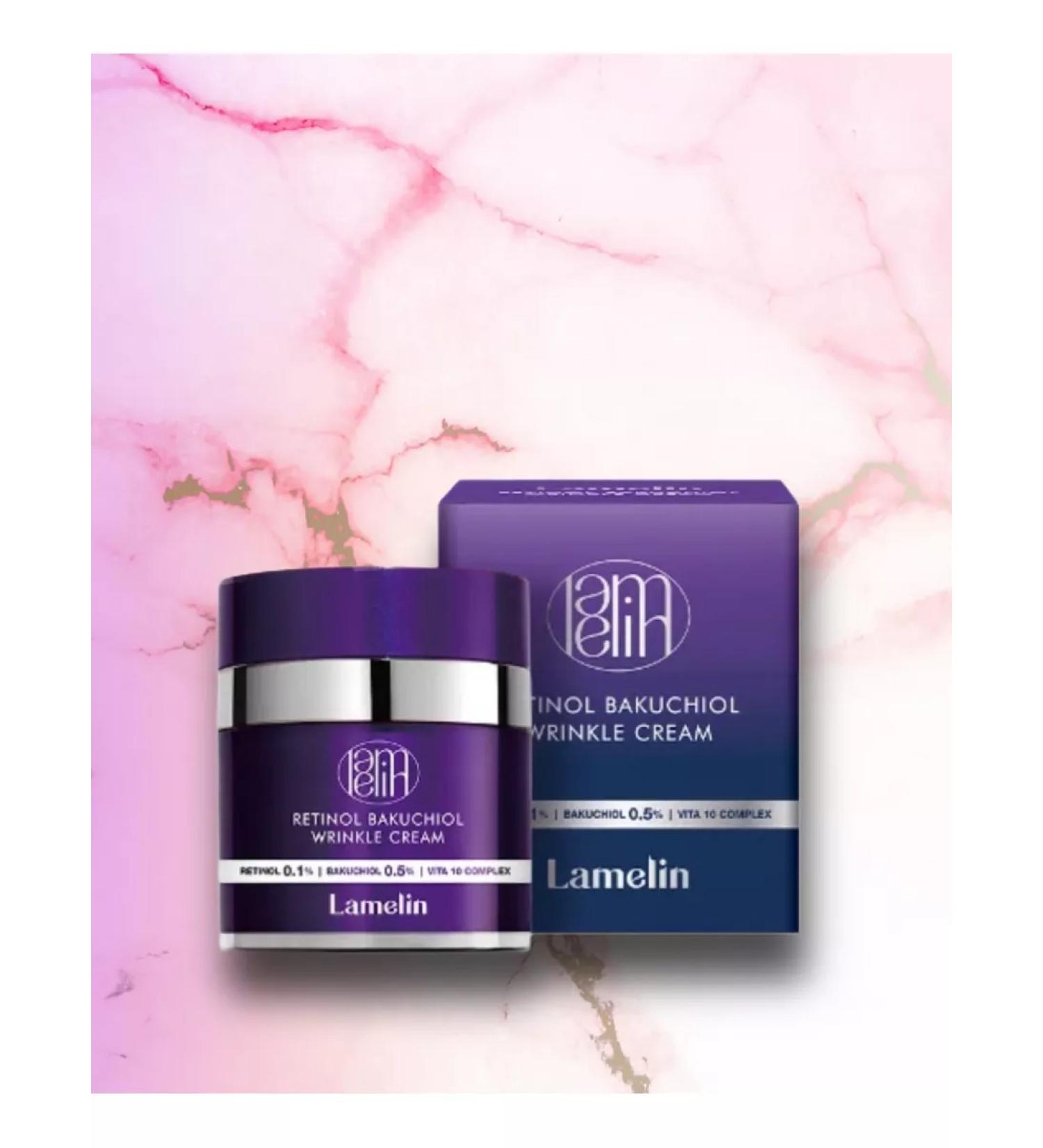 Lamelin Cream against wrinkles with retinol and bakuchiol