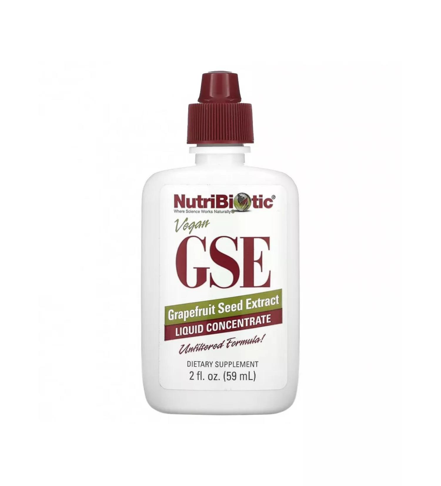 NutriBiotic GSE Grapefruit seed extract liquid 59 ml