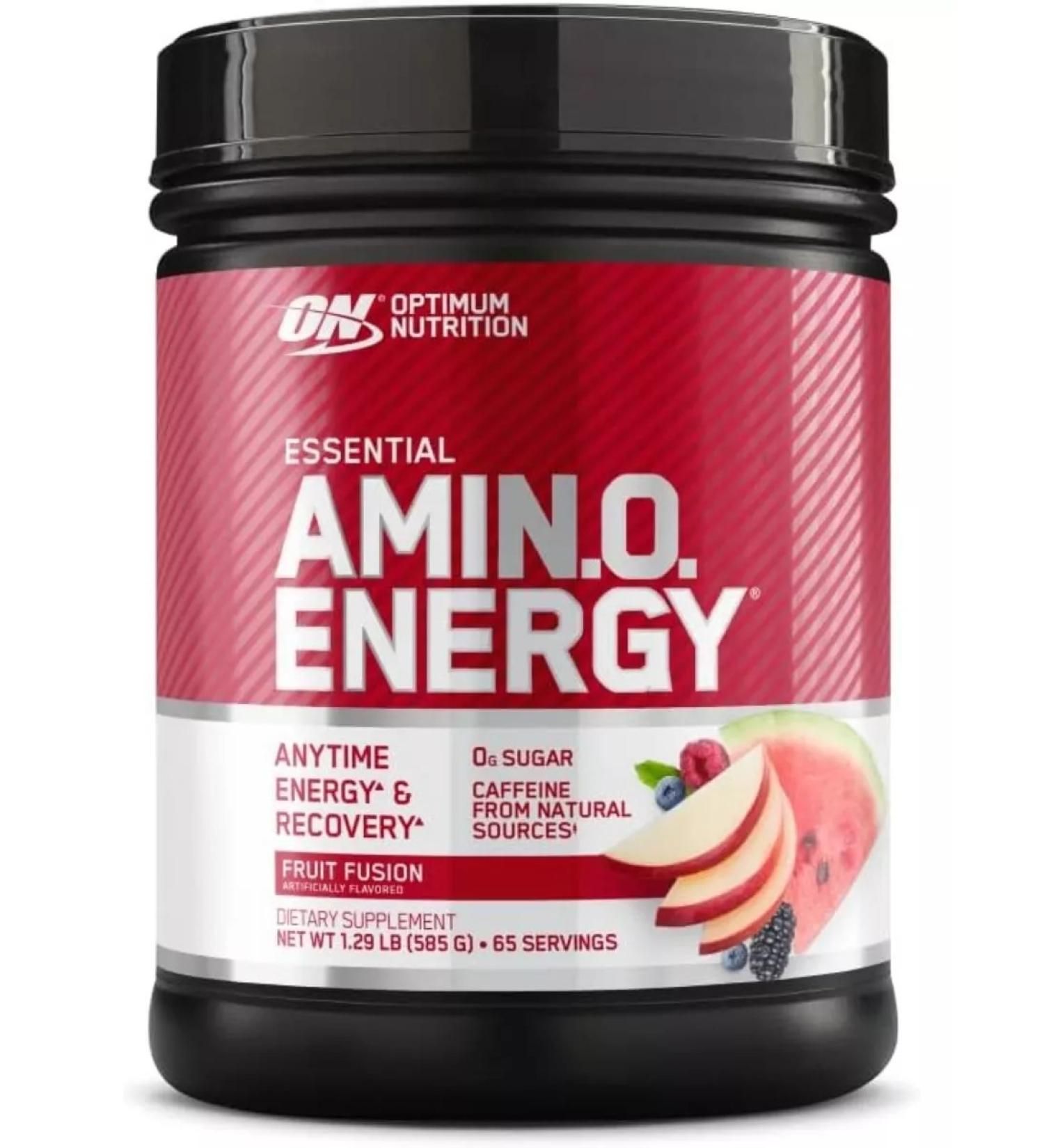 Optimum Nutrition On Amino Energy Amino acid Fruit Fusion 65 Serv 585 g