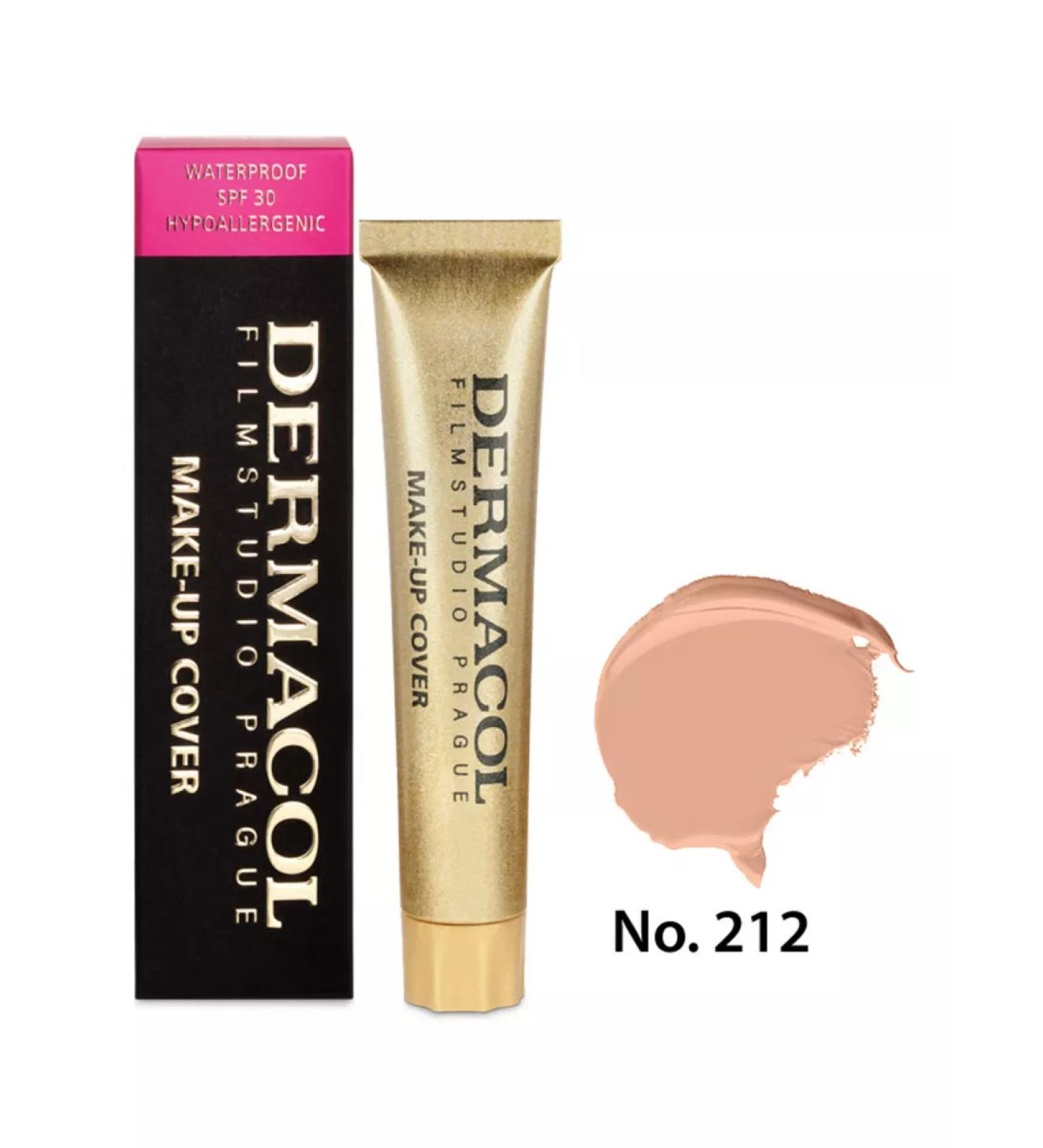 Dermacol Tonal cream with a high masking effect 212 - Buy Online on GoSupps.com