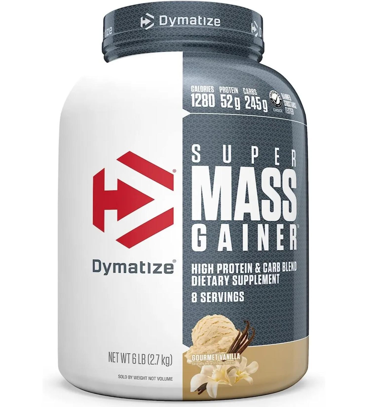 Dymatize Super Mass Gainer Heiner with creatine for gaining mass 2700 g - Buy Online on GoSupps.com