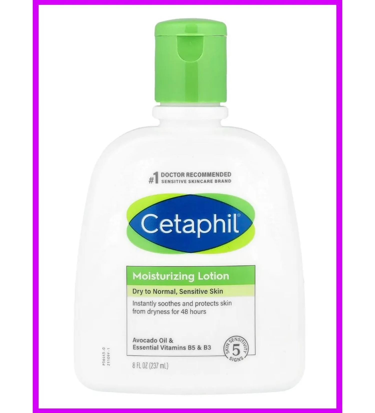 Cetaphil Moisturizing lotion avocado oil 237 ml - Buy Online on GoSupps.com