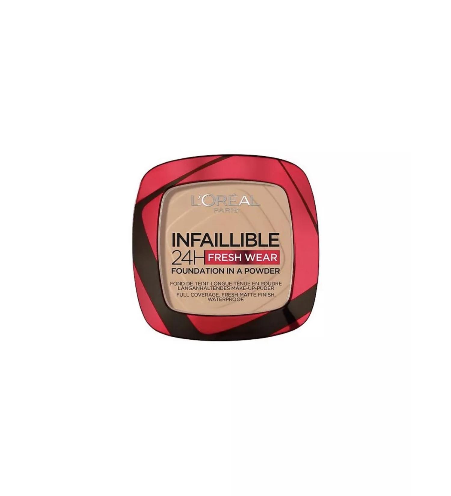 L'Or al Paris Compact powder Infailible 24h Fresh Wear No. 120 - Buy Online on GoSupps.com