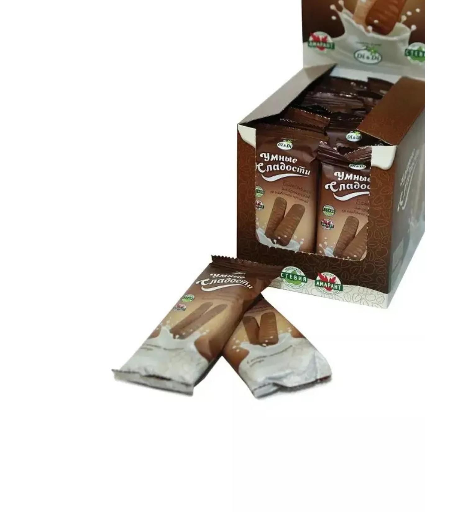 Di&Di Bats without gluten in mol.-chocolate. Glaze 20 Sh*20g - Buy Online on GoSupps.com
