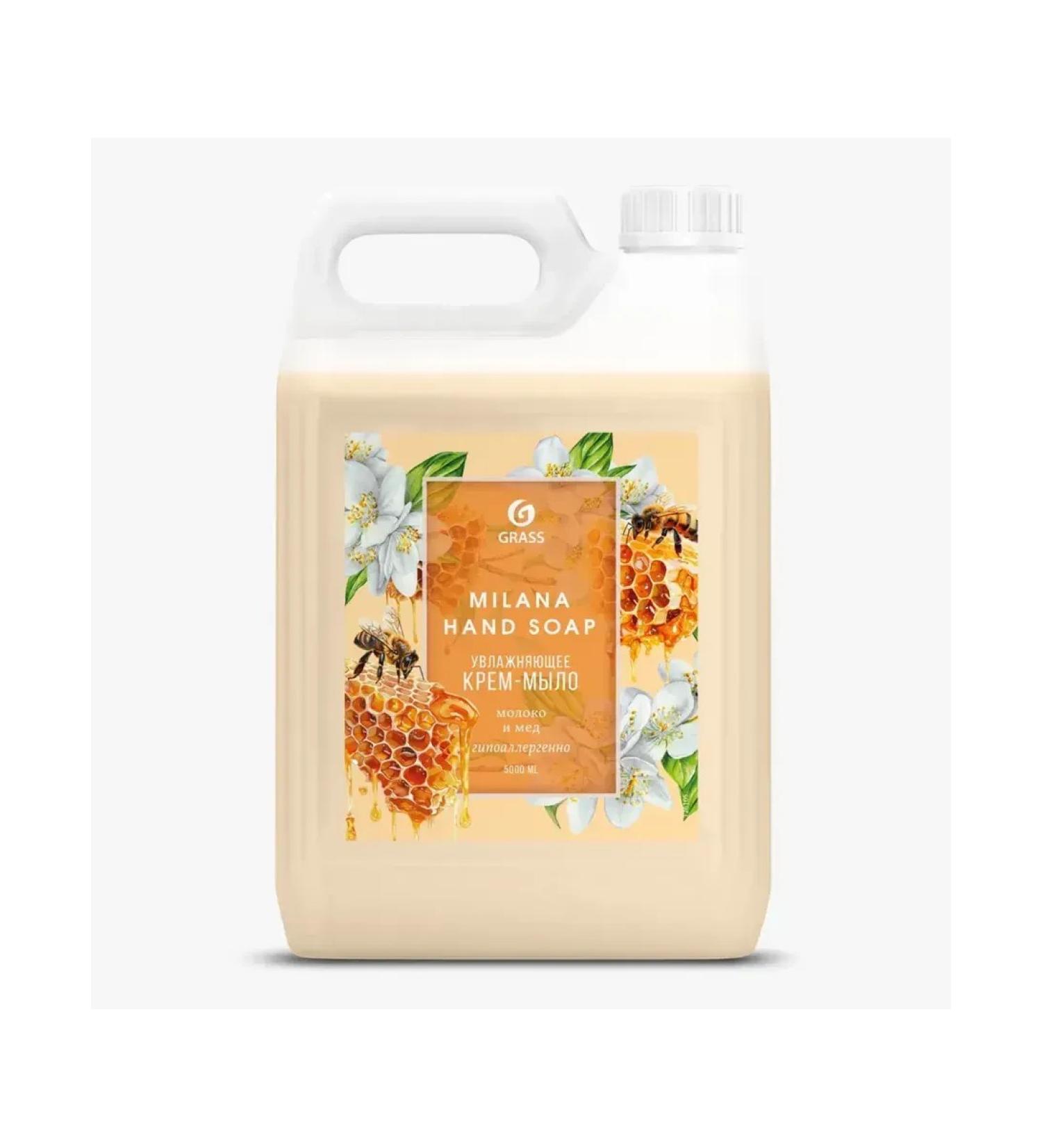 GRASS Moisturizing liquid soap for hands Milana 5l. 126105 - Buy Online on GoSupps.com