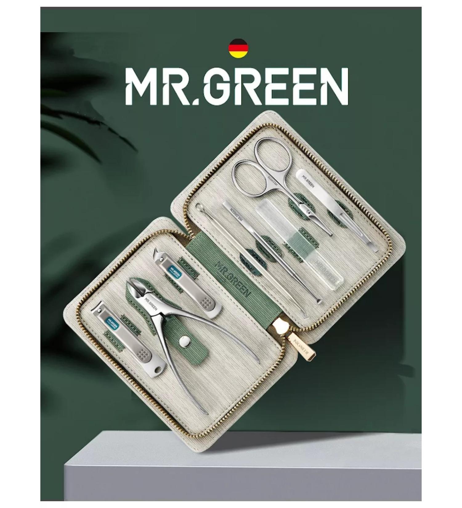 MrGreen Manicure set 8 in 1 in a leather case - Buy Online on GoSupps.com