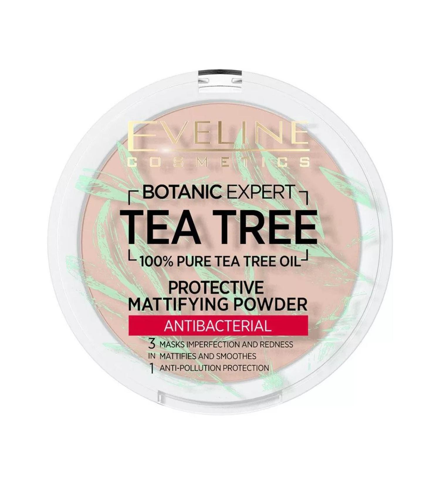 Eveline Cosmetics Facial powder matting compact ivory tone 002