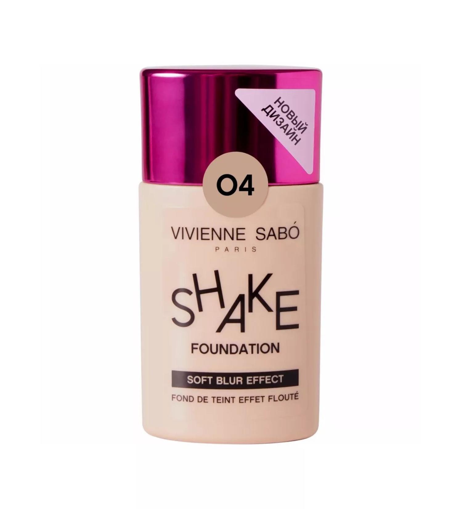 VIVIENNE SABO Shake Foundation Tonal Face Cream Tone 04 - Buy Online on GoSupps.com