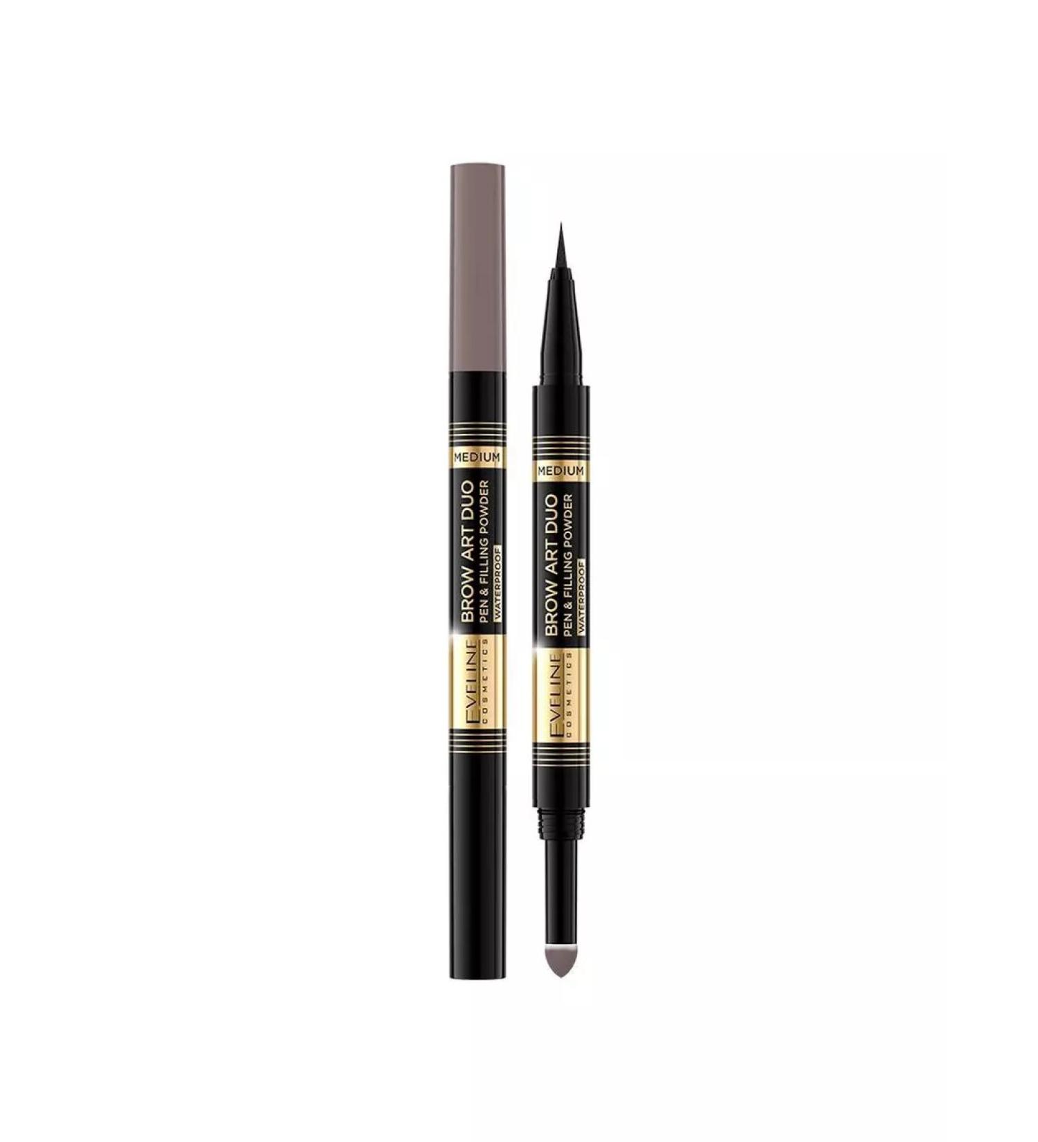 Eveline Cosmetics Waterproof marker and eyebrow powder tone 02