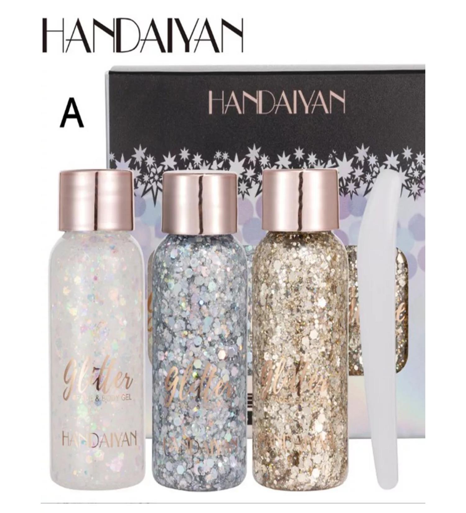 Lina Accs Glitter gel shutters for the face and body - Buy Online on GoSupps.com