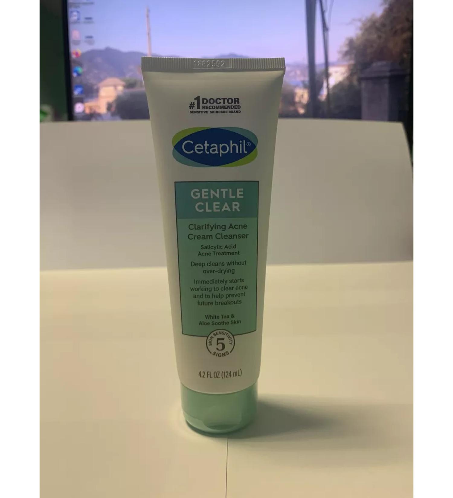 Cetaphil Delicate cleansing cream from acne 124 ml - Buy Online on GoSupps.com