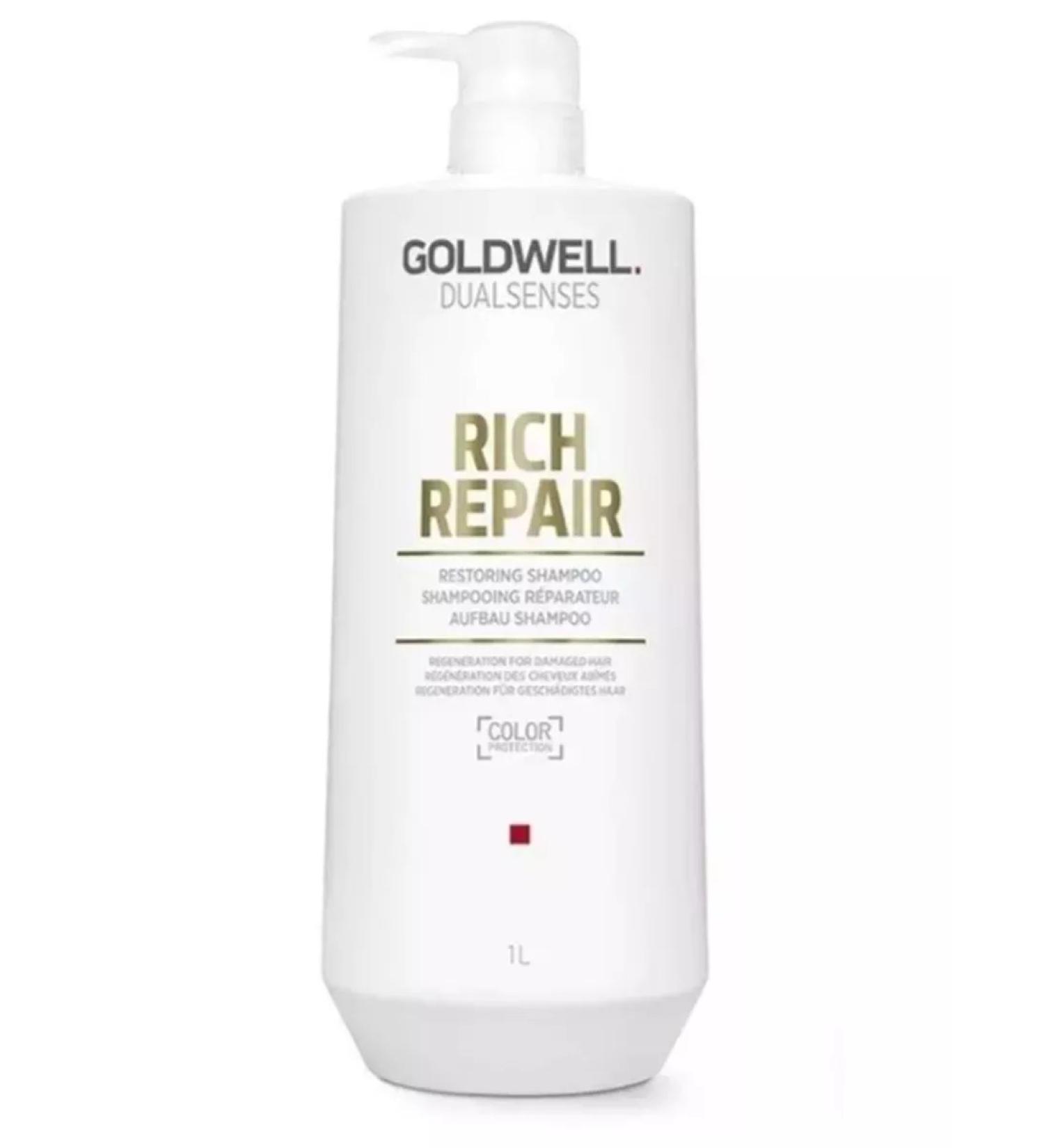 Goldwell Rich repair Suclear shampoo for dry and damaged 1l