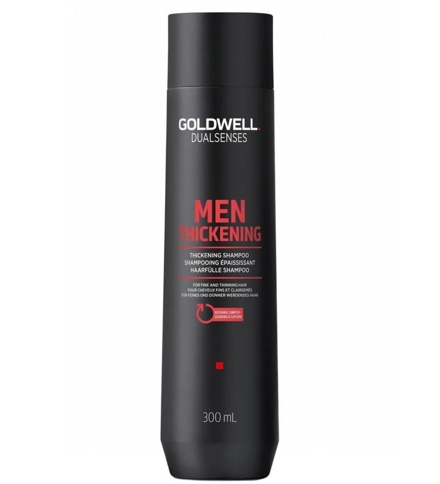 Goldwell For Men Thickering Strengthening Hair Shampoo 300 ml - Buy Online on GoSupps.com