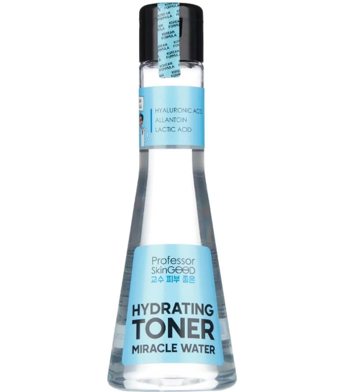 PROFESSOR SKINGOOD Moisturizing tonic Miracle Water Hydrating Toner 125 ml - Buy Online on GoSupps.com