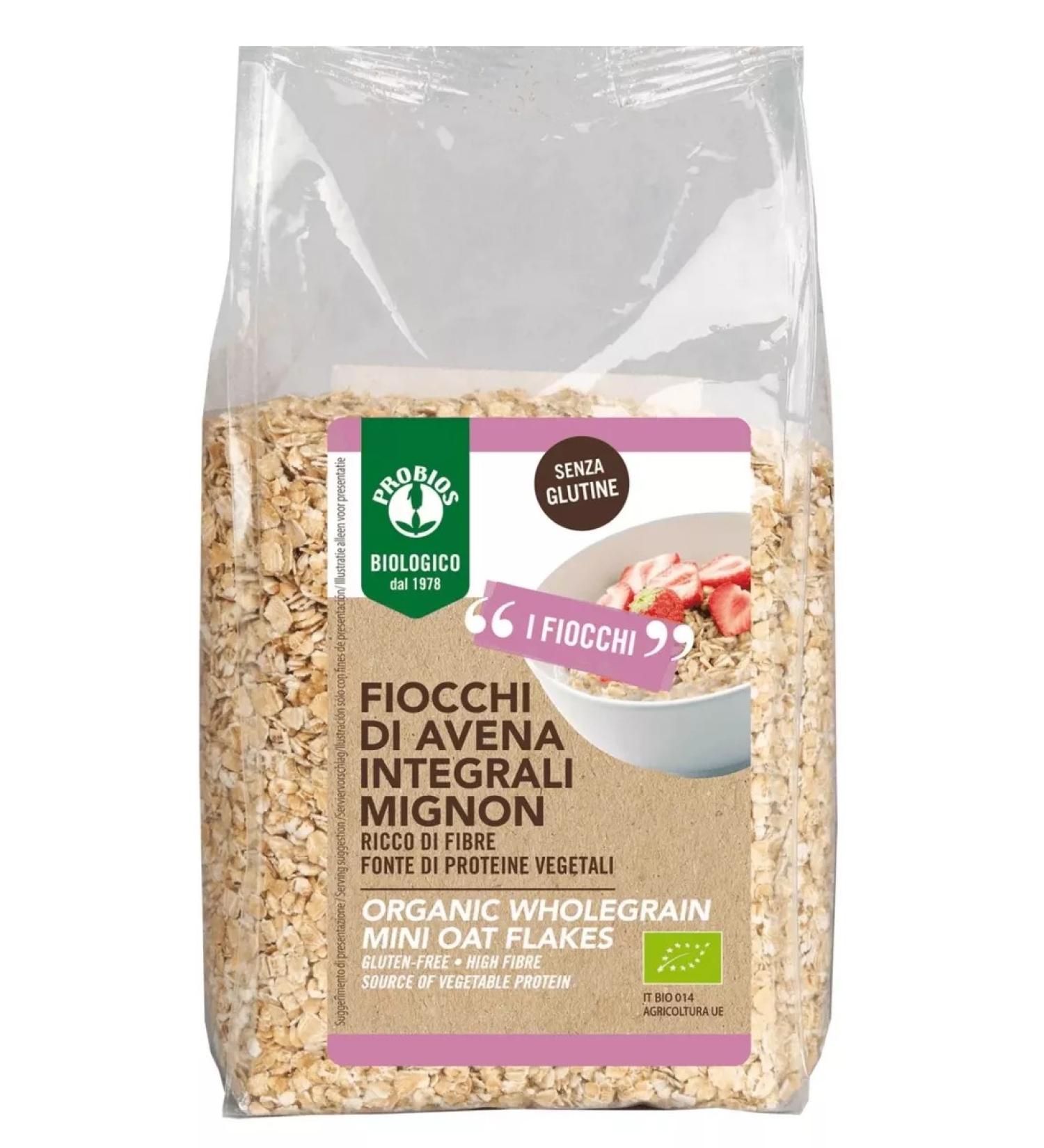 PROBIOS Whole grain oatmeal of mini cereal mini without gluten